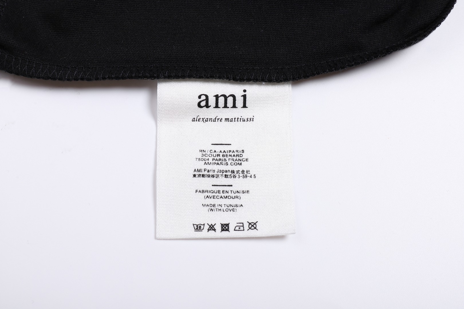 期間限定品 ami 黒tシャツ激安通販 トップス 純綿 無袖 アレクサンドルマテュッシ ブラック_11