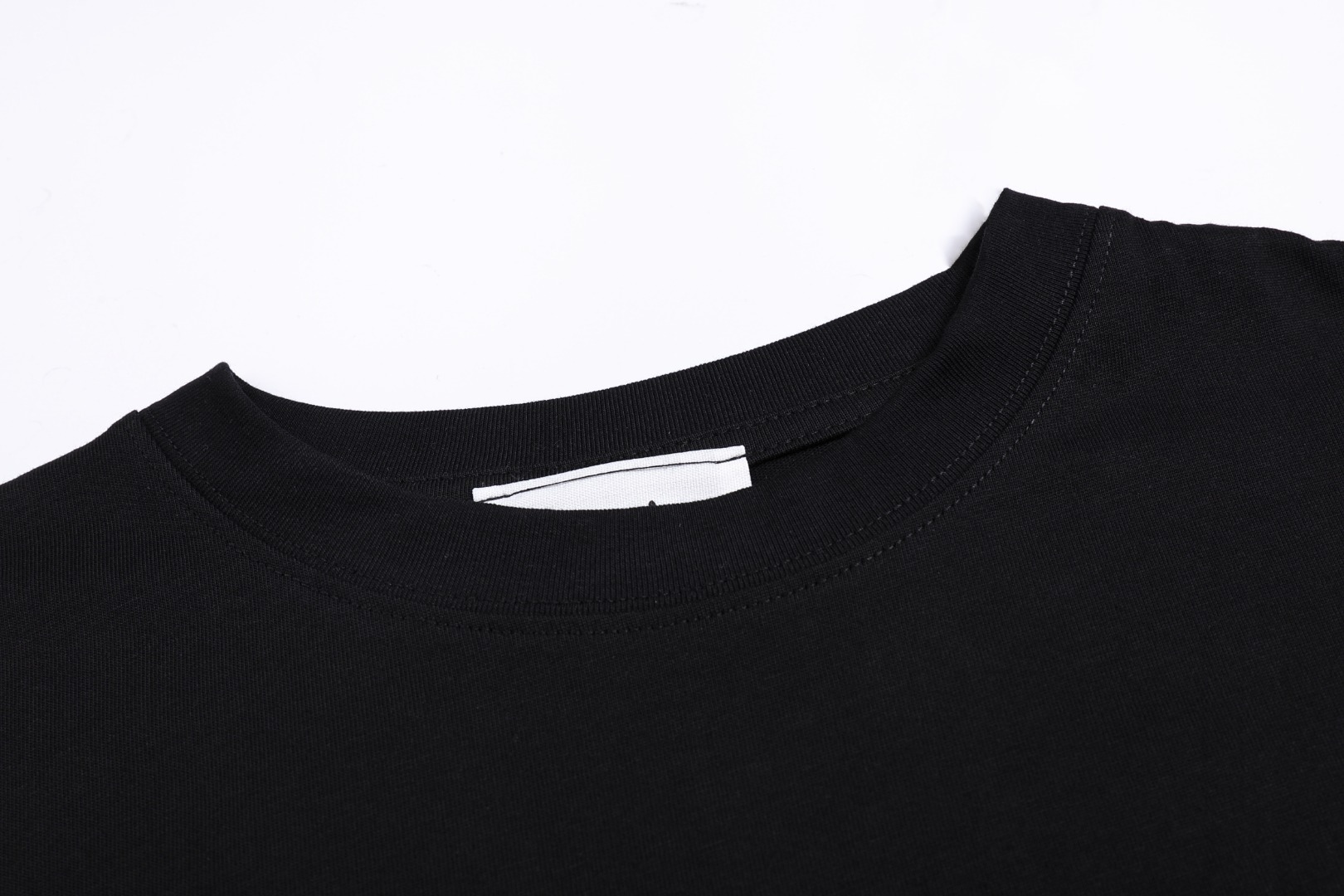 エミットtシャツ偽物 夏服 涼しい トップス 純綿 ゆったり アレクサンドルマテュッシ ブラック_5