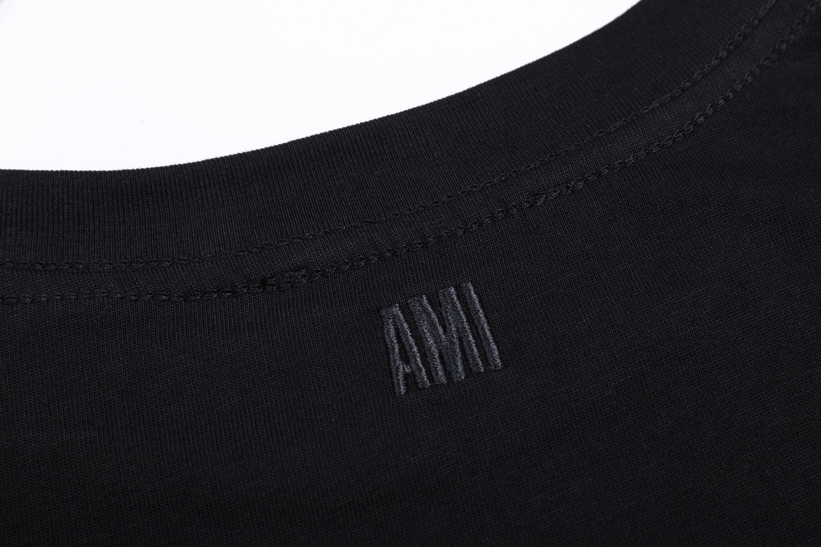 AMI アレクサンドルマテュッシｔシャツスーパーコピー 涼しい トップス 純綿 ゆったり 激安 ブラック_5