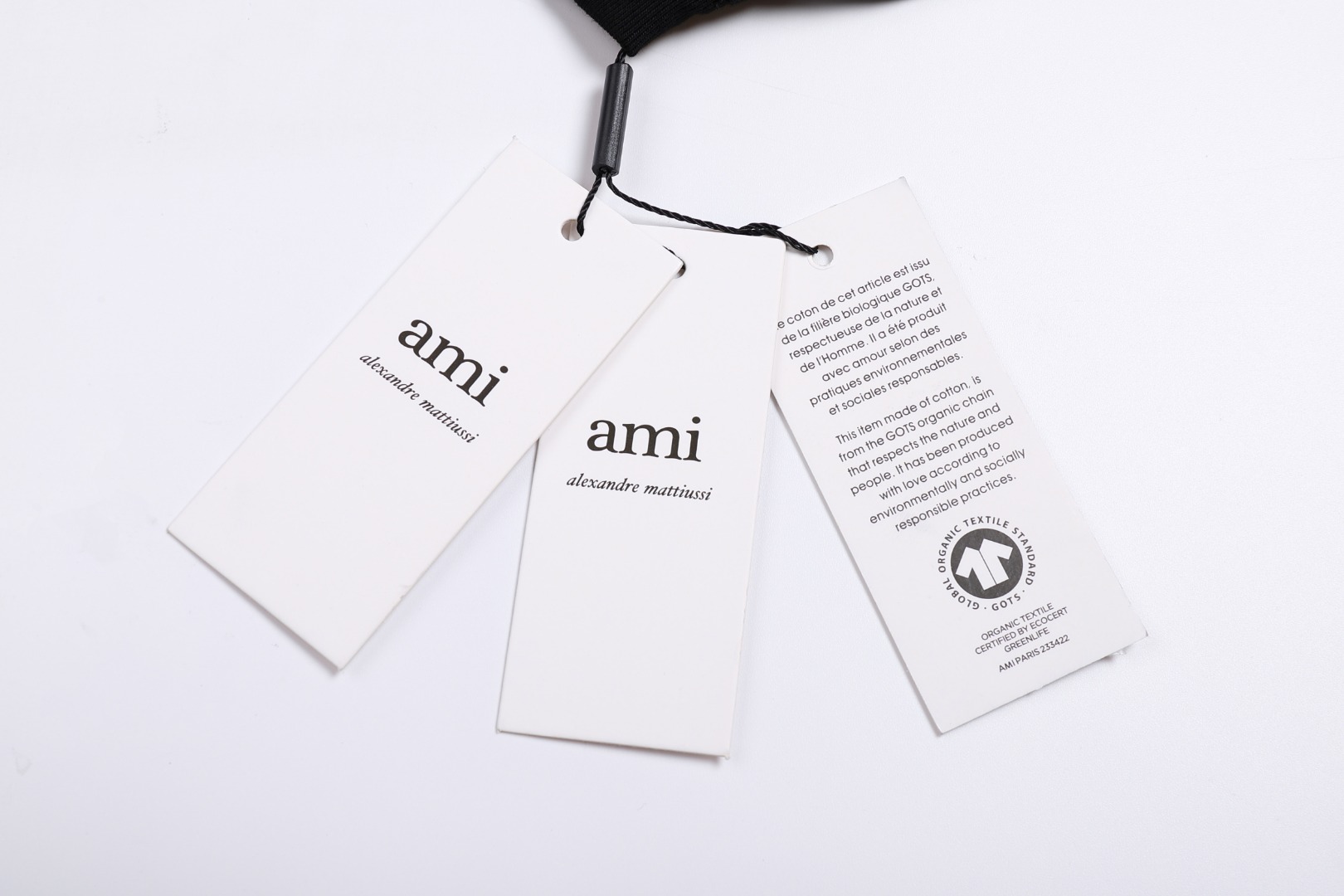 AMI アレクサンドルマテュッシｔシャツスーパーコピー 涼しい トップス 純綿 ゆったり 激安 ブラック_9