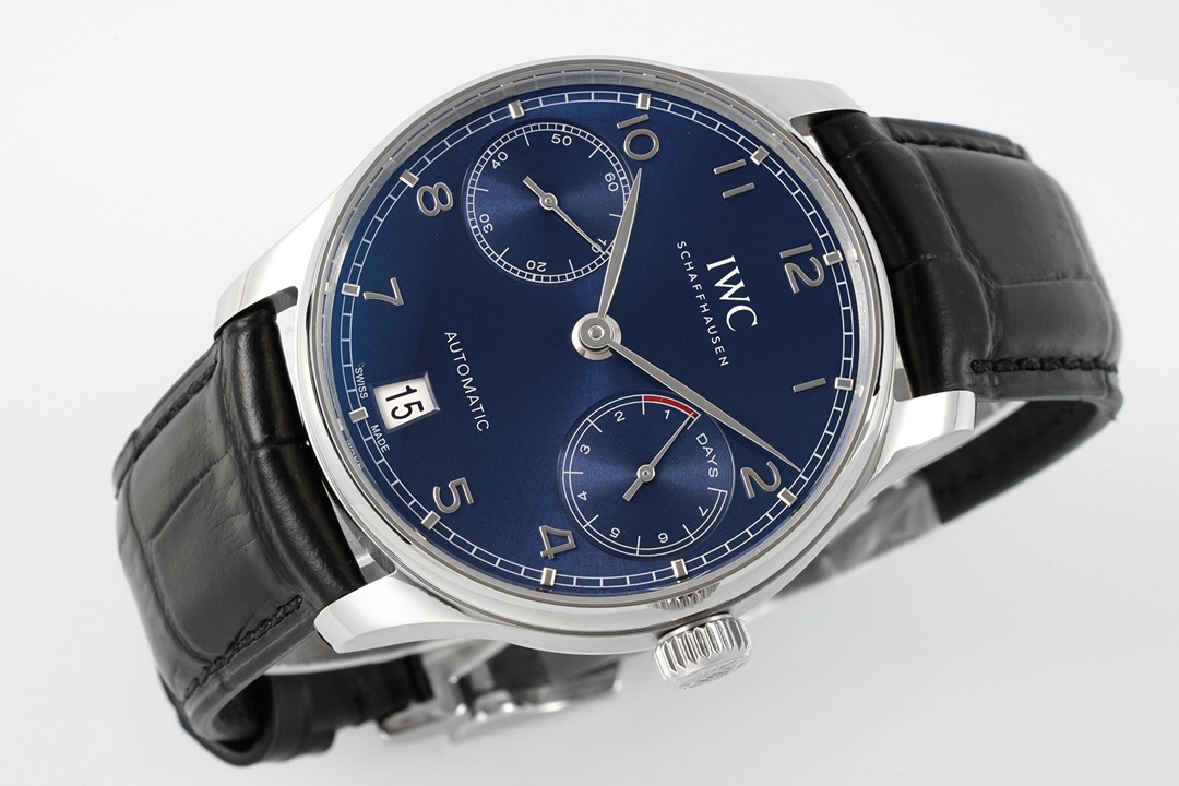 今季のおすすめ iwc の 時計偽物 ウォッチ ポルトギーゼ 防水 ハンサム 紳士 腕時計 IW500713 ブルー_4