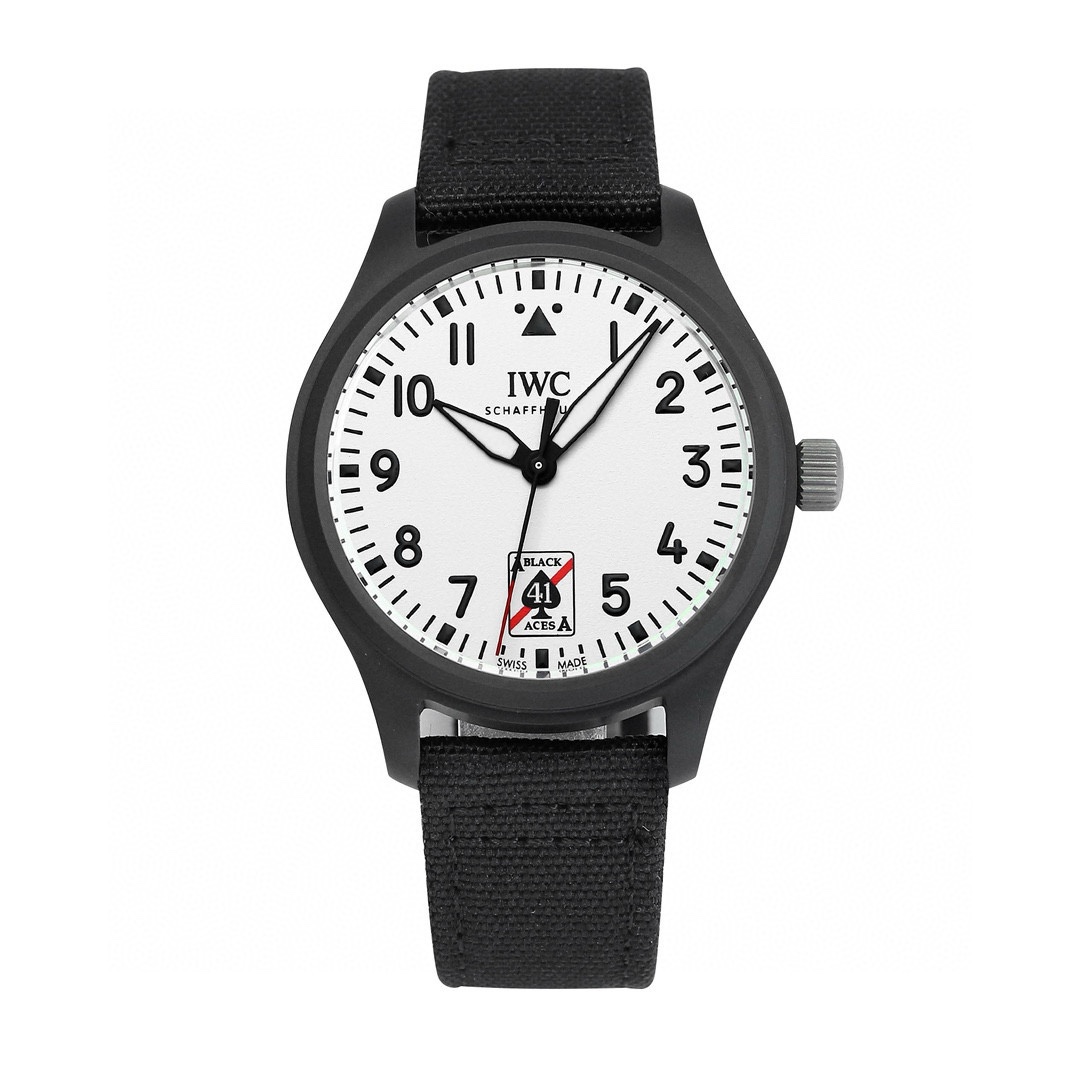 iwc 時計 メンズ 人気偽物 シンプル 腕時計 ウォッチ 通勤 ポルトギーゼ 防水 ブラック_1