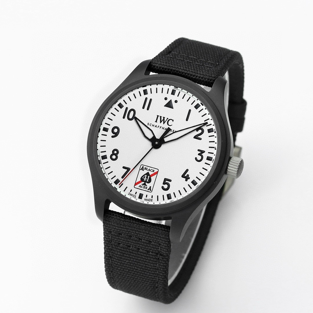 iwc 時計 メンズ 人気偽物 シンプル 腕時計 ウォッチ 通勤 ポルトギーゼ 防水 ブラック_3