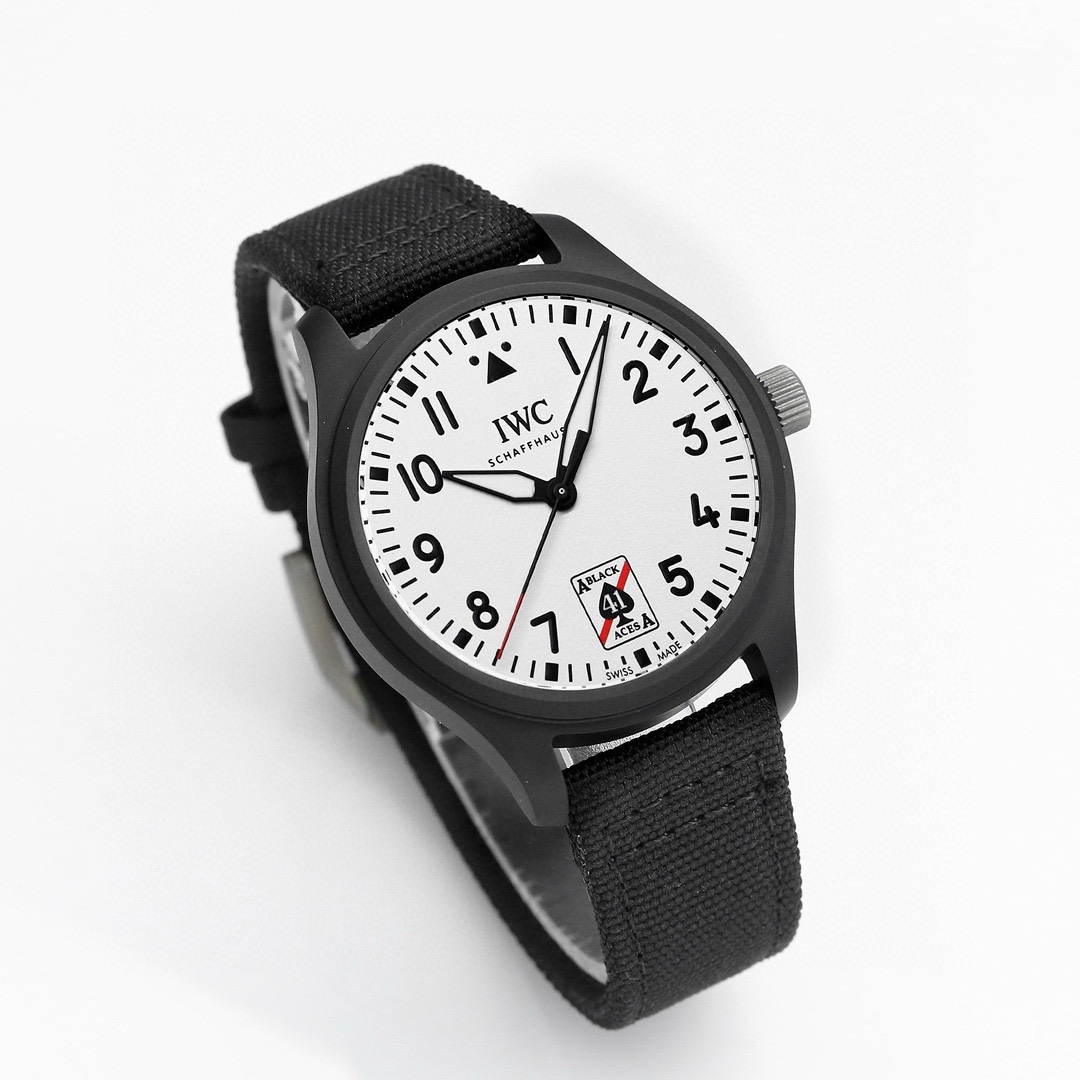 iwc 時計 メンズ 人気偽物 シンプル 腕時計 ウォッチ 通勤 ポルトギーゼ 防水 ブラック_4