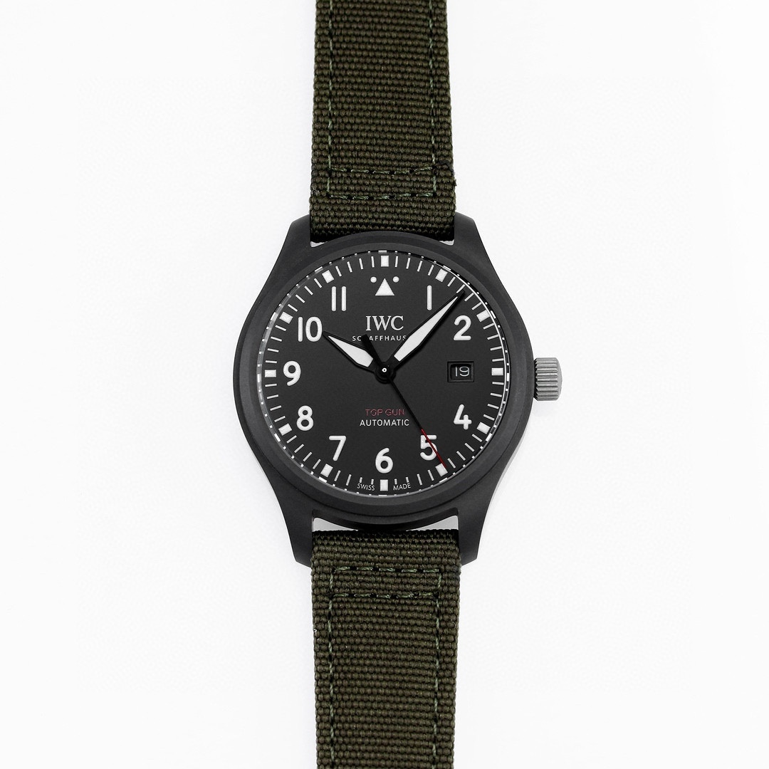 iwc 通販Ｎ級品 シンプル 腕時計 ウォッチ 通勤 夜光 ポルトギーゼ 防水 ブラック_2