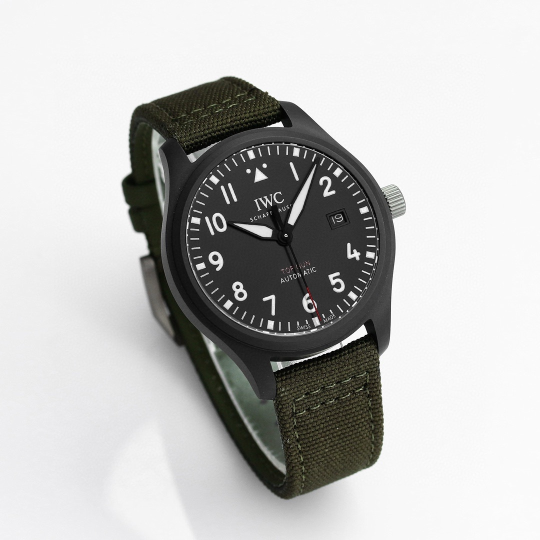 iwc 通販Ｎ級品 シンプル 腕時計 ウォッチ 通勤 夜光 ポルトギーゼ 防水 ブラック_4