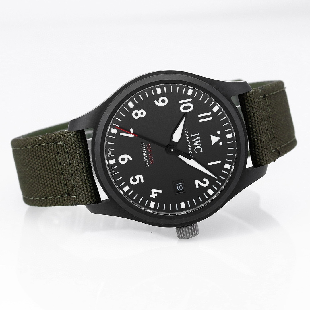 iwc 通販Ｎ級品 シンプル 腕時計 ウォッチ 通勤 夜光 ポルトギーゼ 防水 ブラック_5