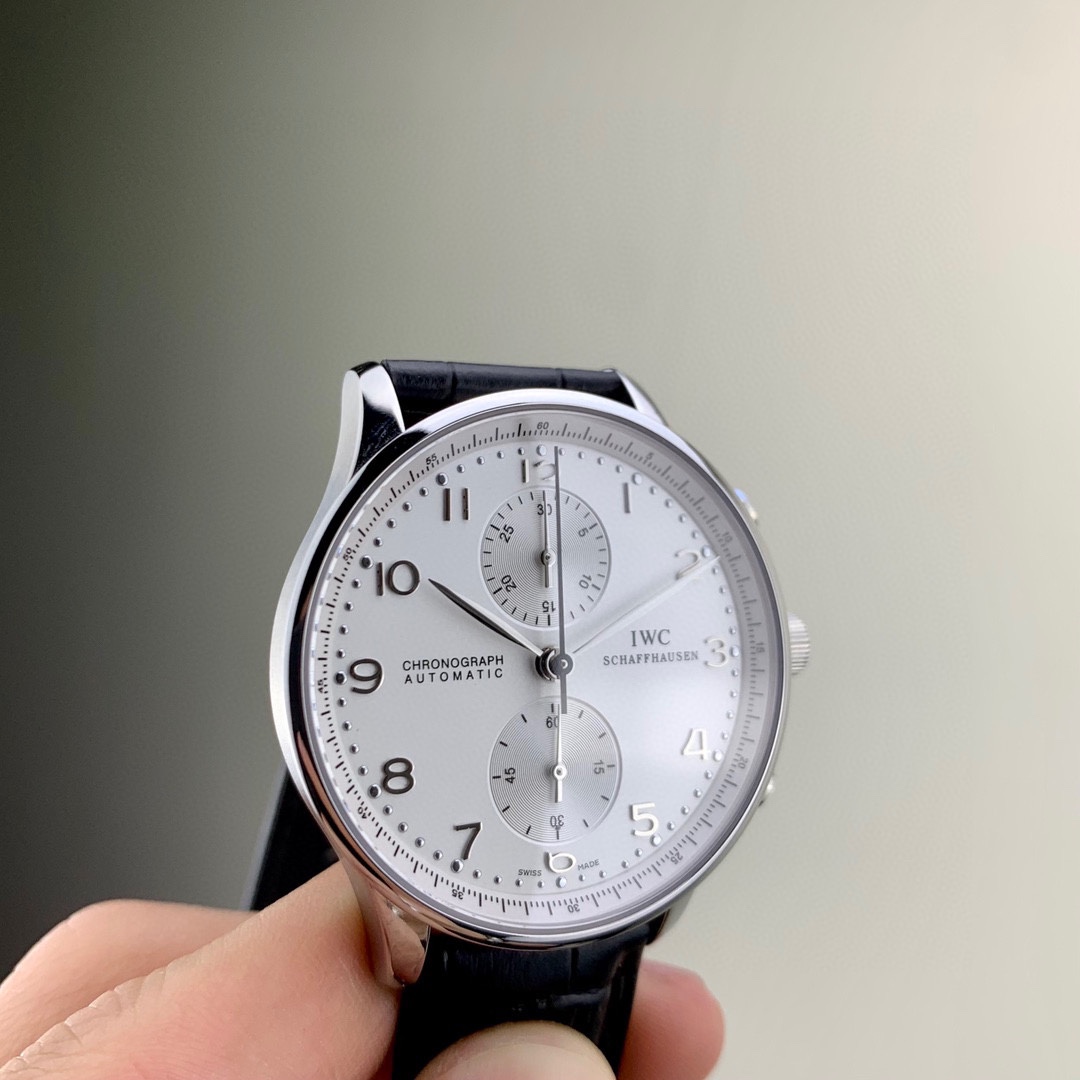 お勧め 高級 時計 iwc偽物 シンプル 腕時計 ウォッチ 通勤 ポルトギーゼ 防水 ホワイト_1