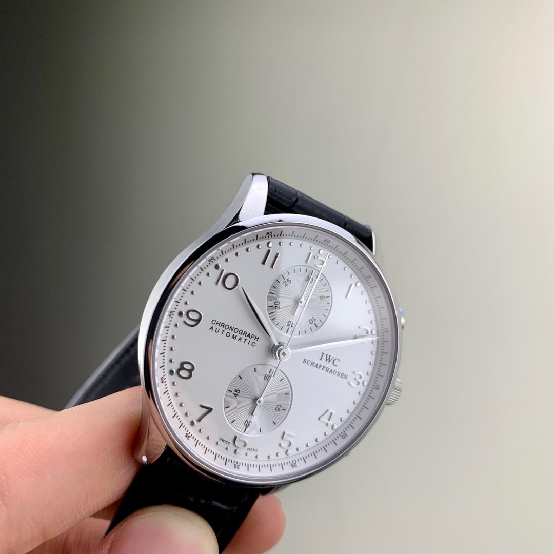お勧め 高級 時計 iwc偽物 シンプル 腕時計 ウォッチ 通勤 ポルトギーゼ 防水 ホワイト_3