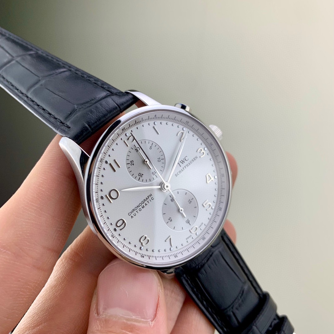 お勧め 高級 時計 iwc偽物 シンプル 腕時計 ウォッチ 通勤 ポルトギーゼ 防水 ホワイト_4