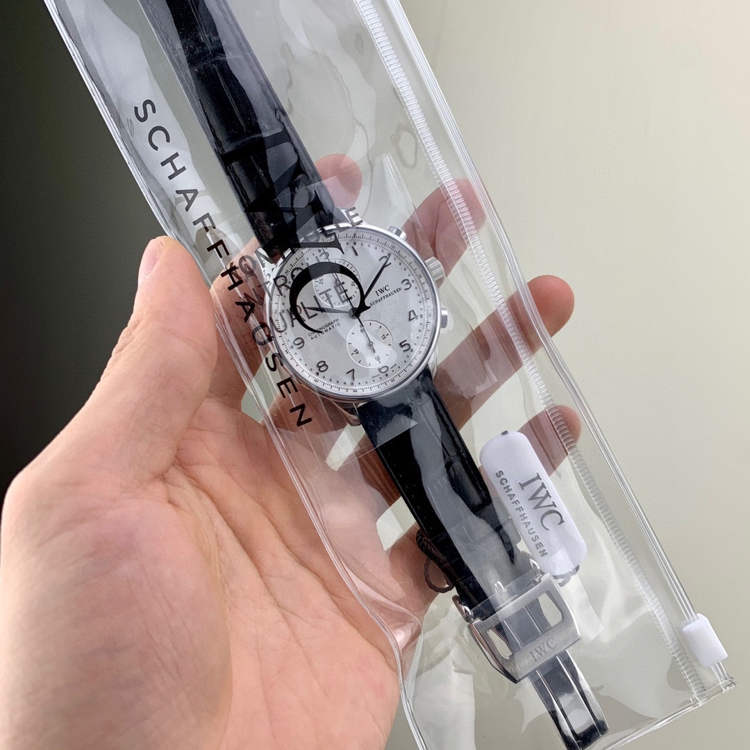 お勧め 高級 時計 iwc偽物 シンプル 腕時計 ウォッチ 通勤 ポルトギーゼ 防水 ホワイト_5