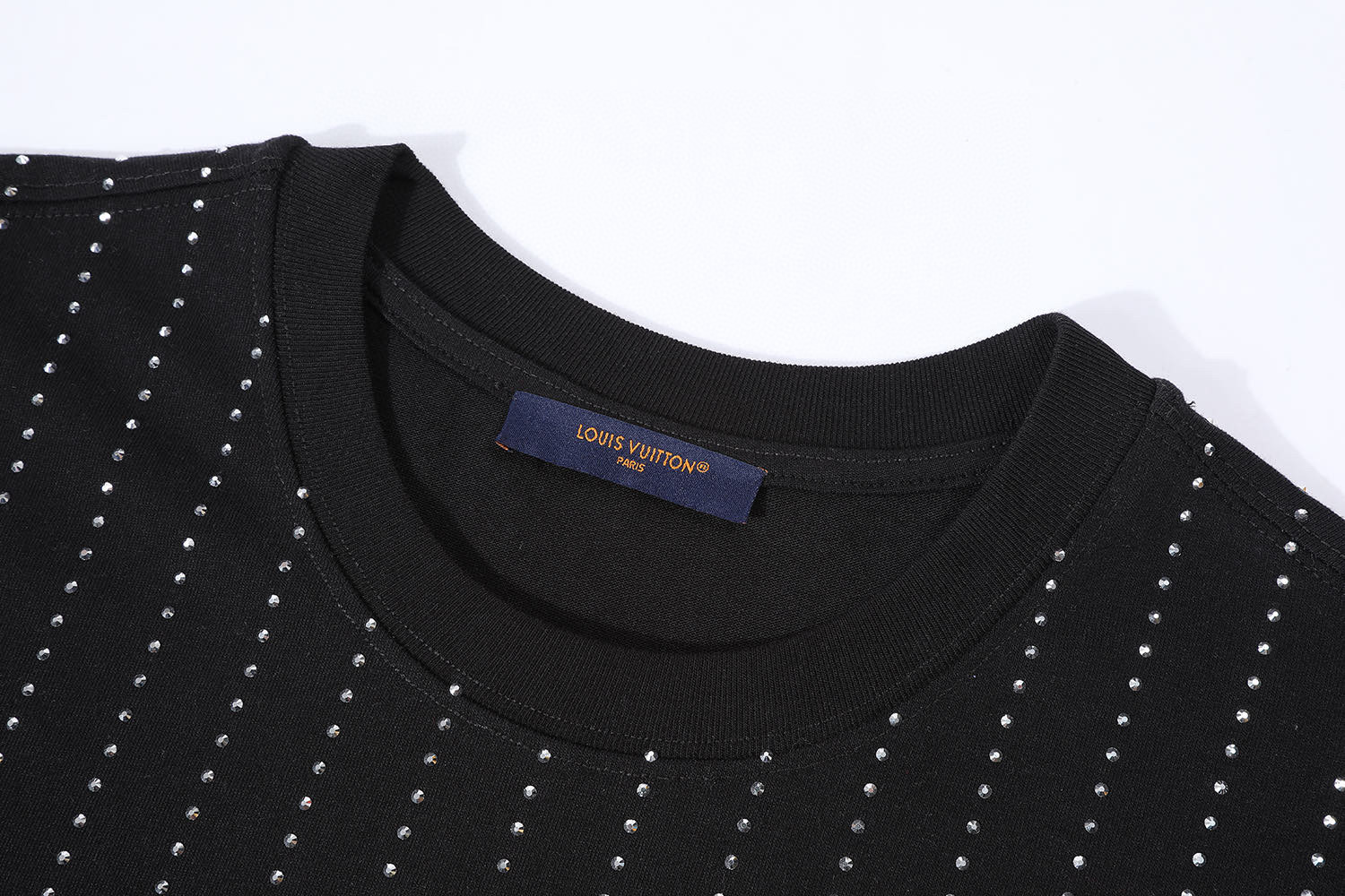 レディース ルイヴィトンtシャツＮ級品 シンプル 綿 半袖 トップス ゆったり ブラック_5
