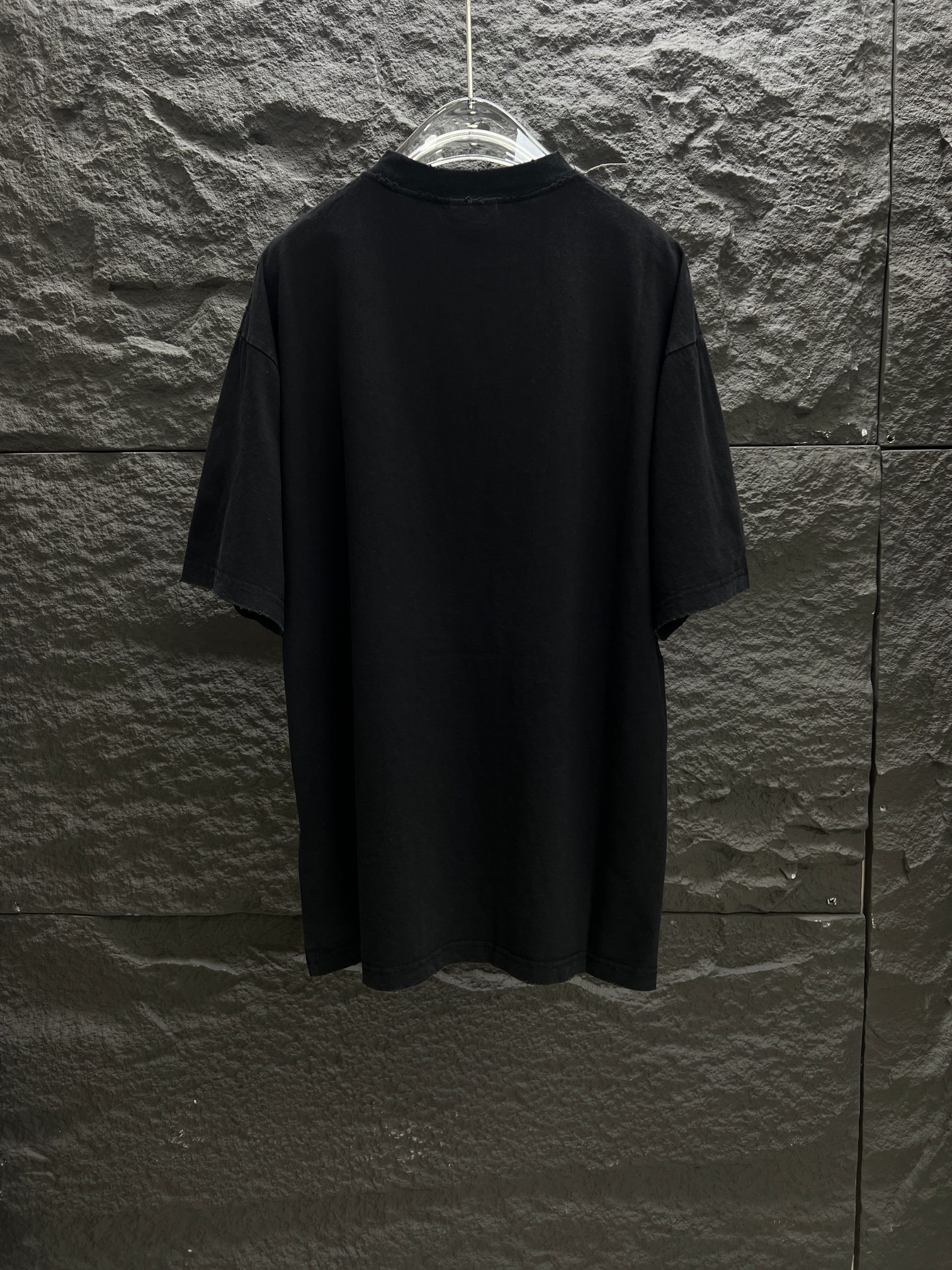 おすすめ バレンシアガtシャツサイズ感コピー トップス 半袖 ロゴプリント ブラック_7