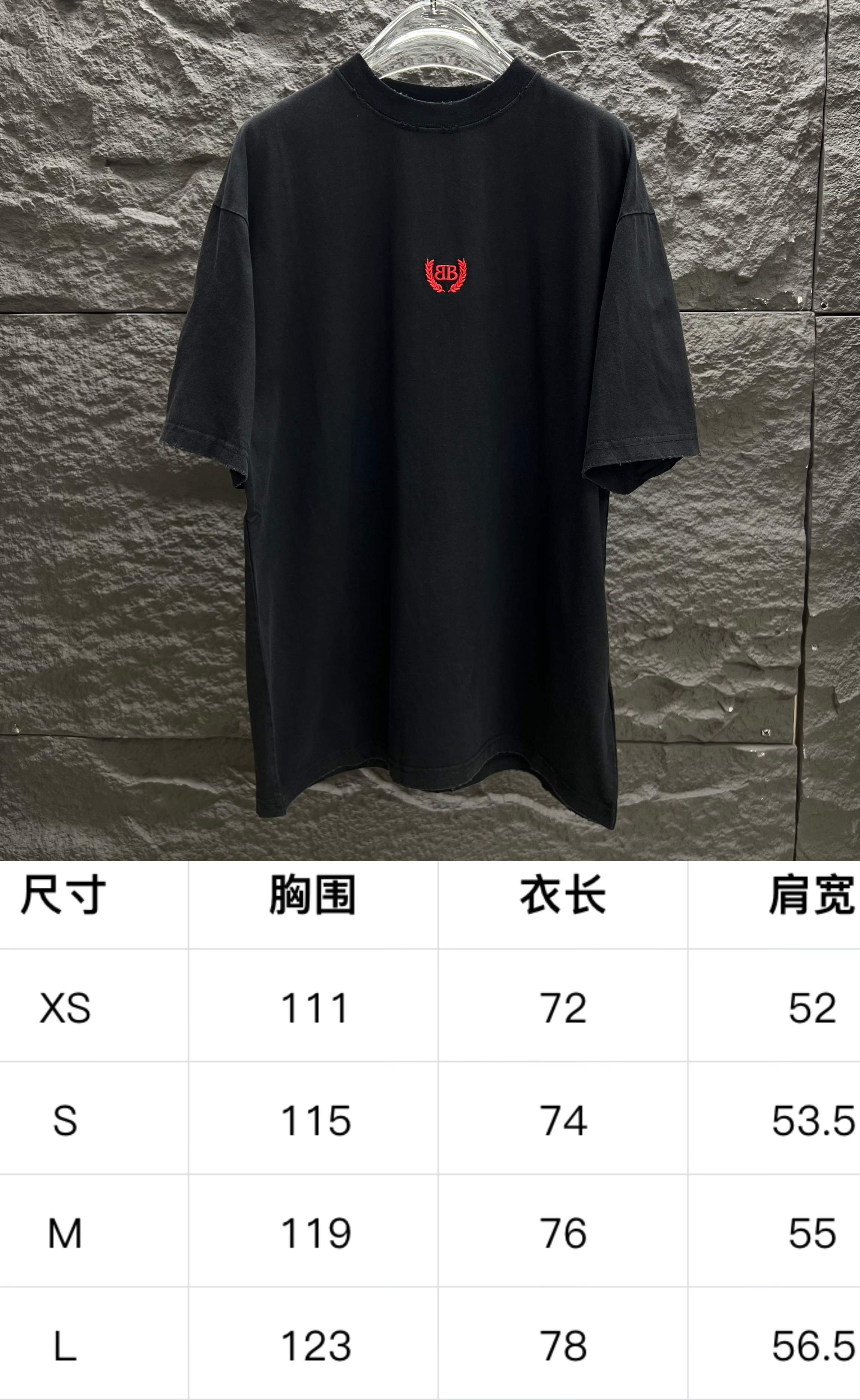 おすすめ バレンシアガtシャツサイズ感コピー トップス 半袖 ロゴプリント ブラック_9