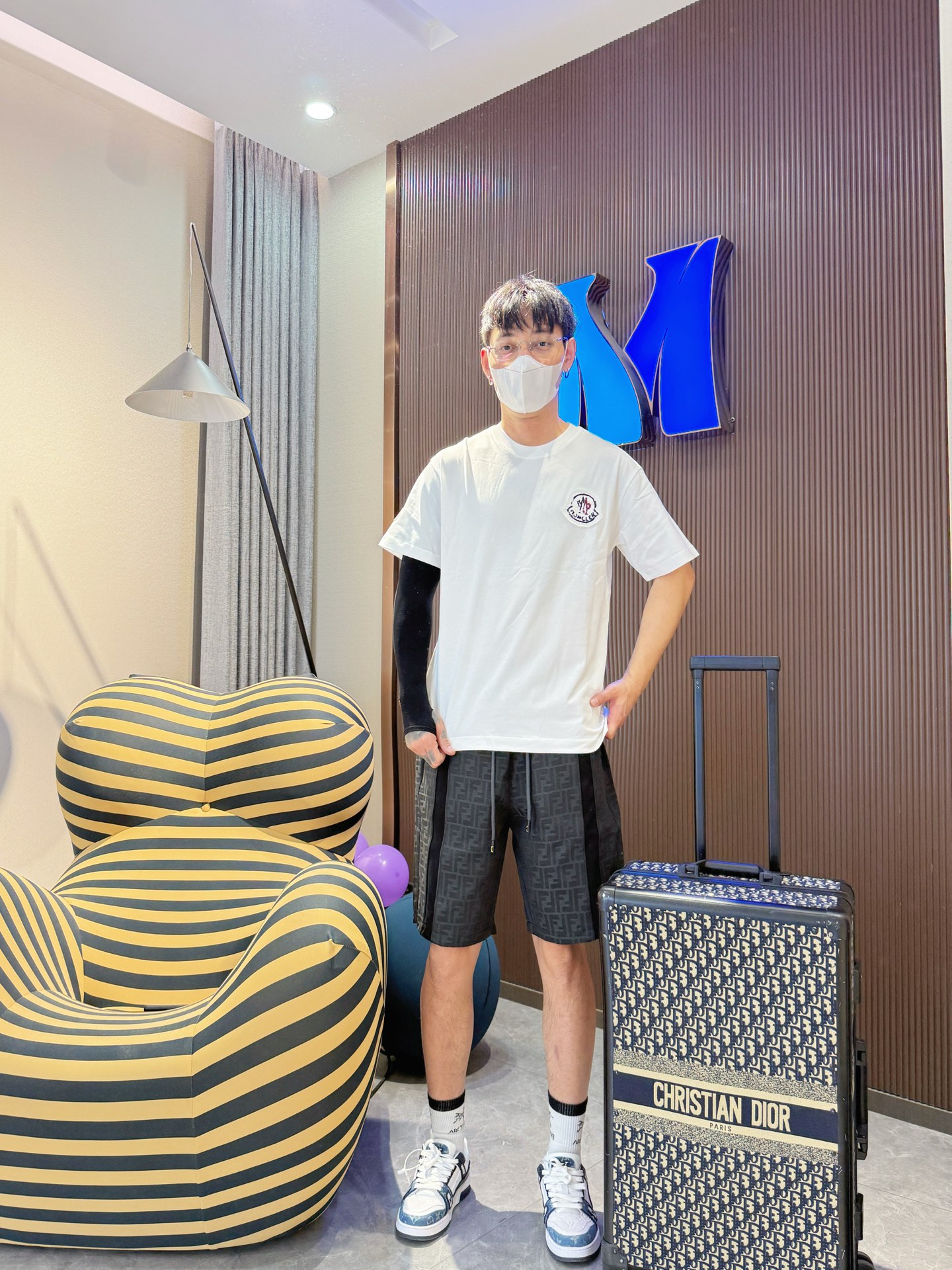 モンクレールtシャツ サイズ感偽物 通気性いい トップス 純綿 プリント 半袖 ホワイト_7