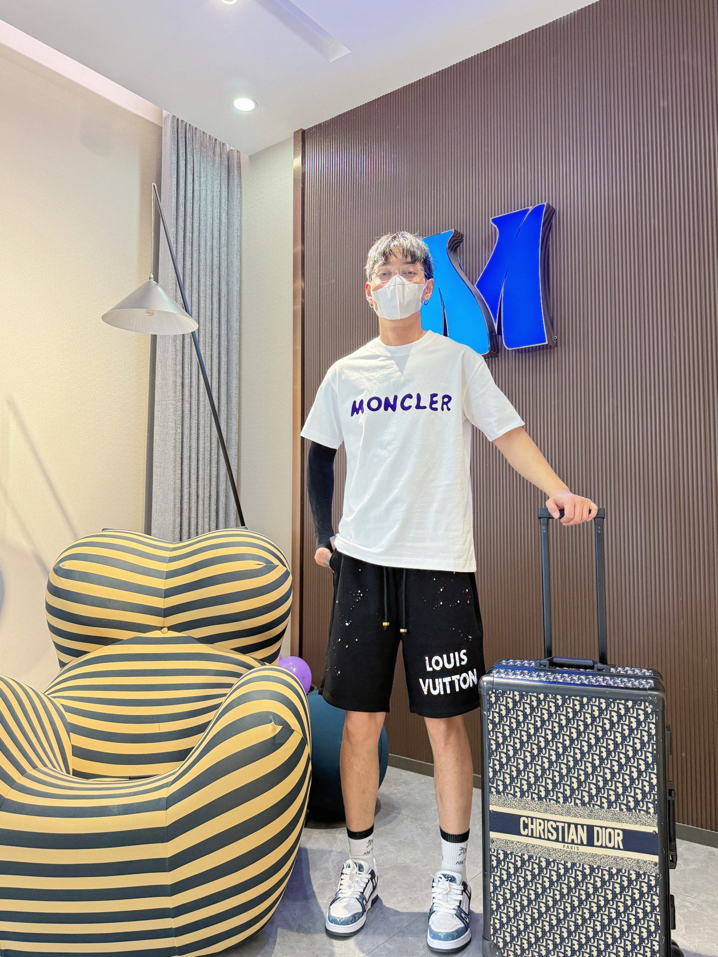 お得品‼tシャツ モンクレールＮ級品 通気性いい トップス 純綿 プリント 半袖 ホワイト_7