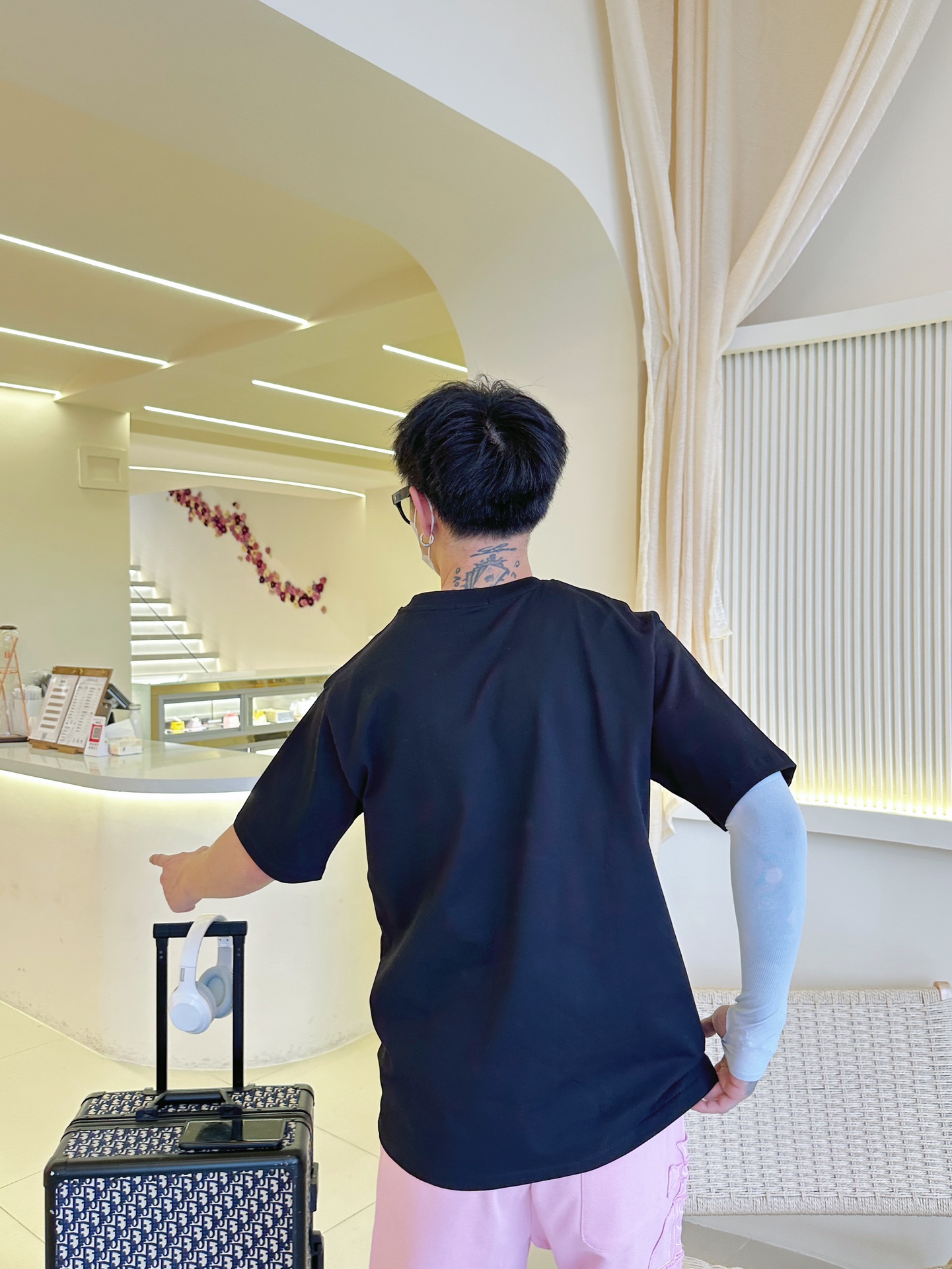 モンクレールキッズtシャツスーパーコピー シンプル トップス 純綿 プリント 半袖 ブラック_3