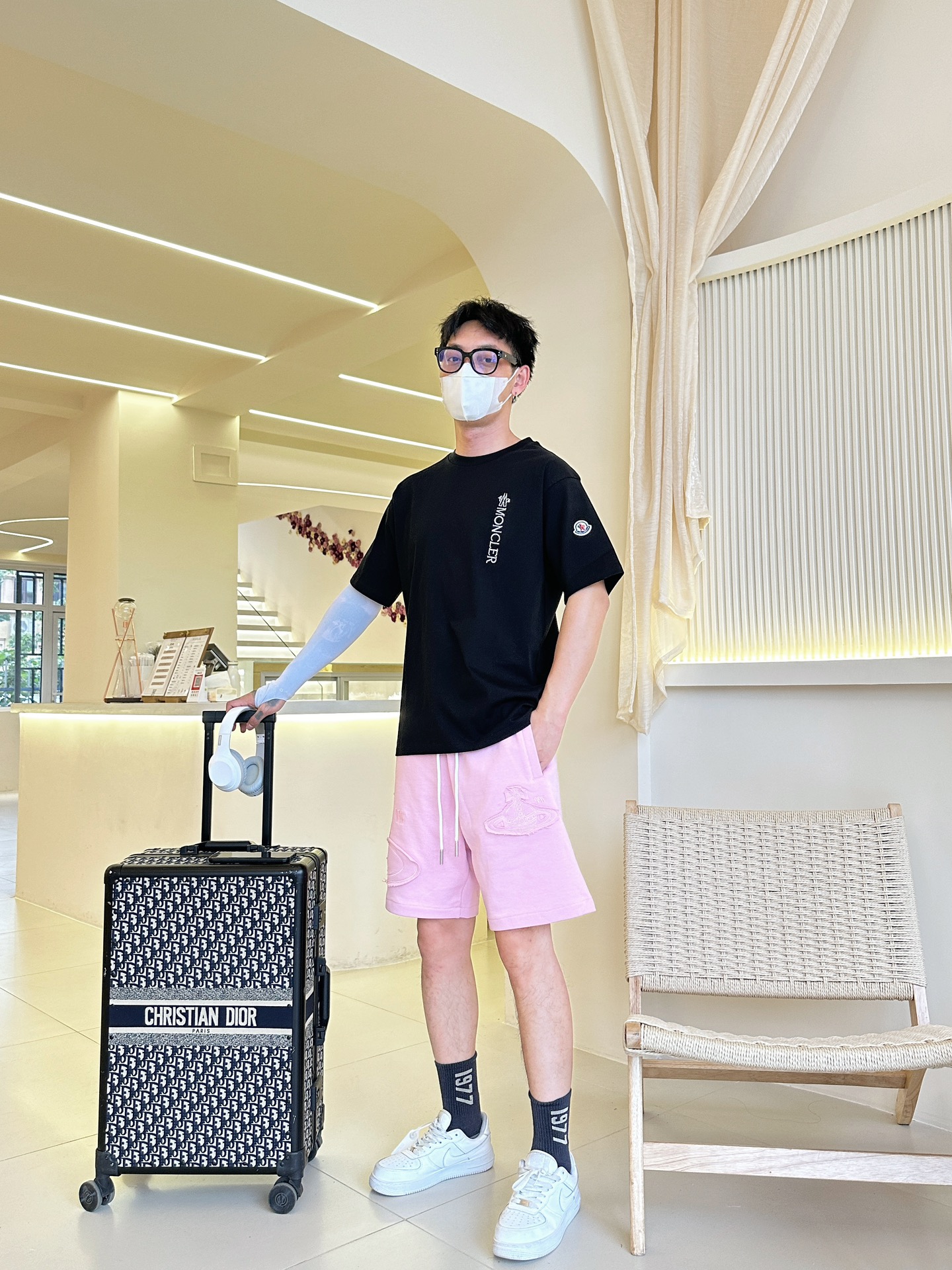モンクレールキッズtシャツスーパーコピー シンプル トップス 純綿 プリント 半袖 ブラック_4