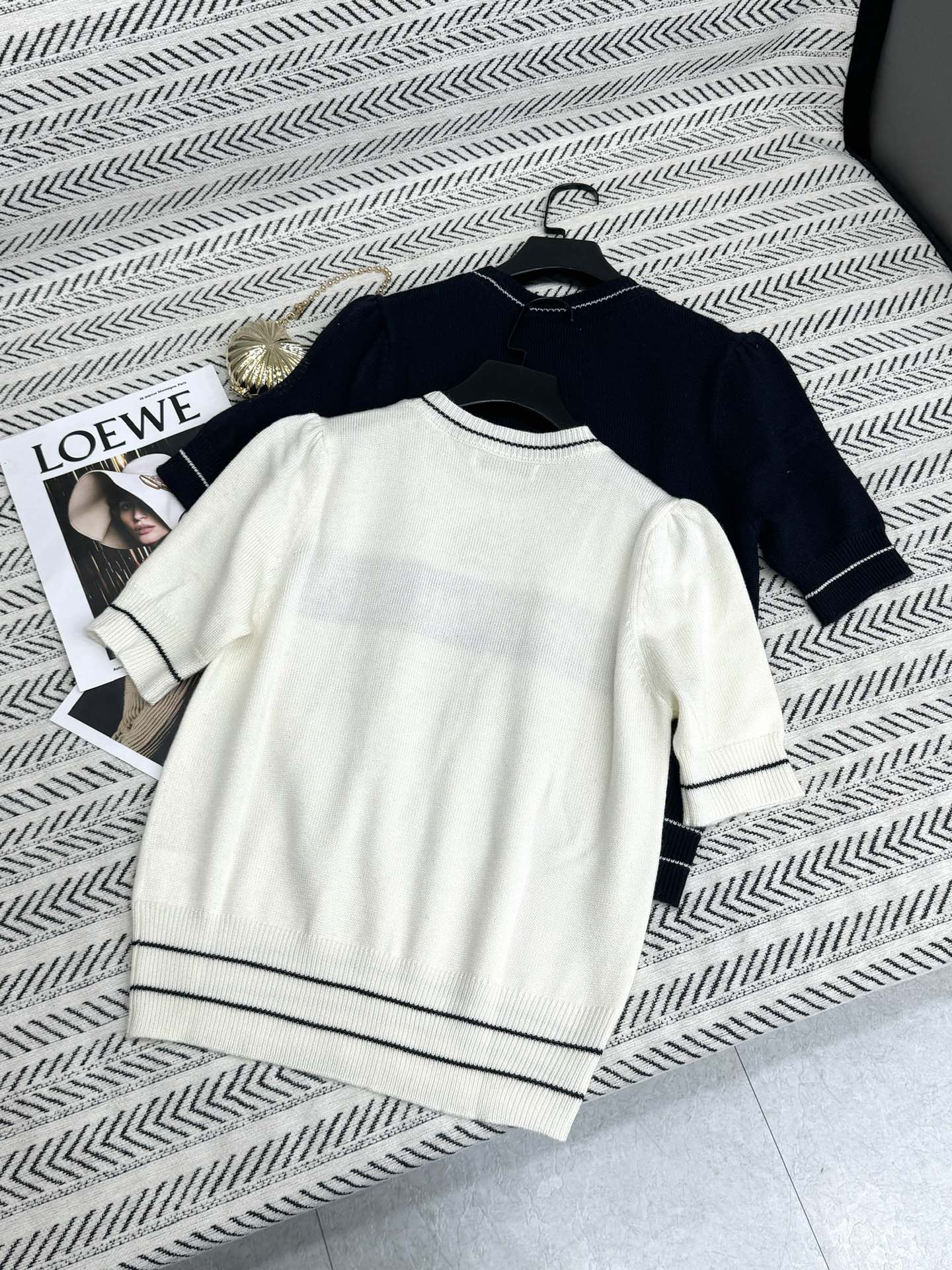 ディオールのtシャツ偽物 ゆったり 純綿 トップス 短袖 柔らかい 2色可選_2