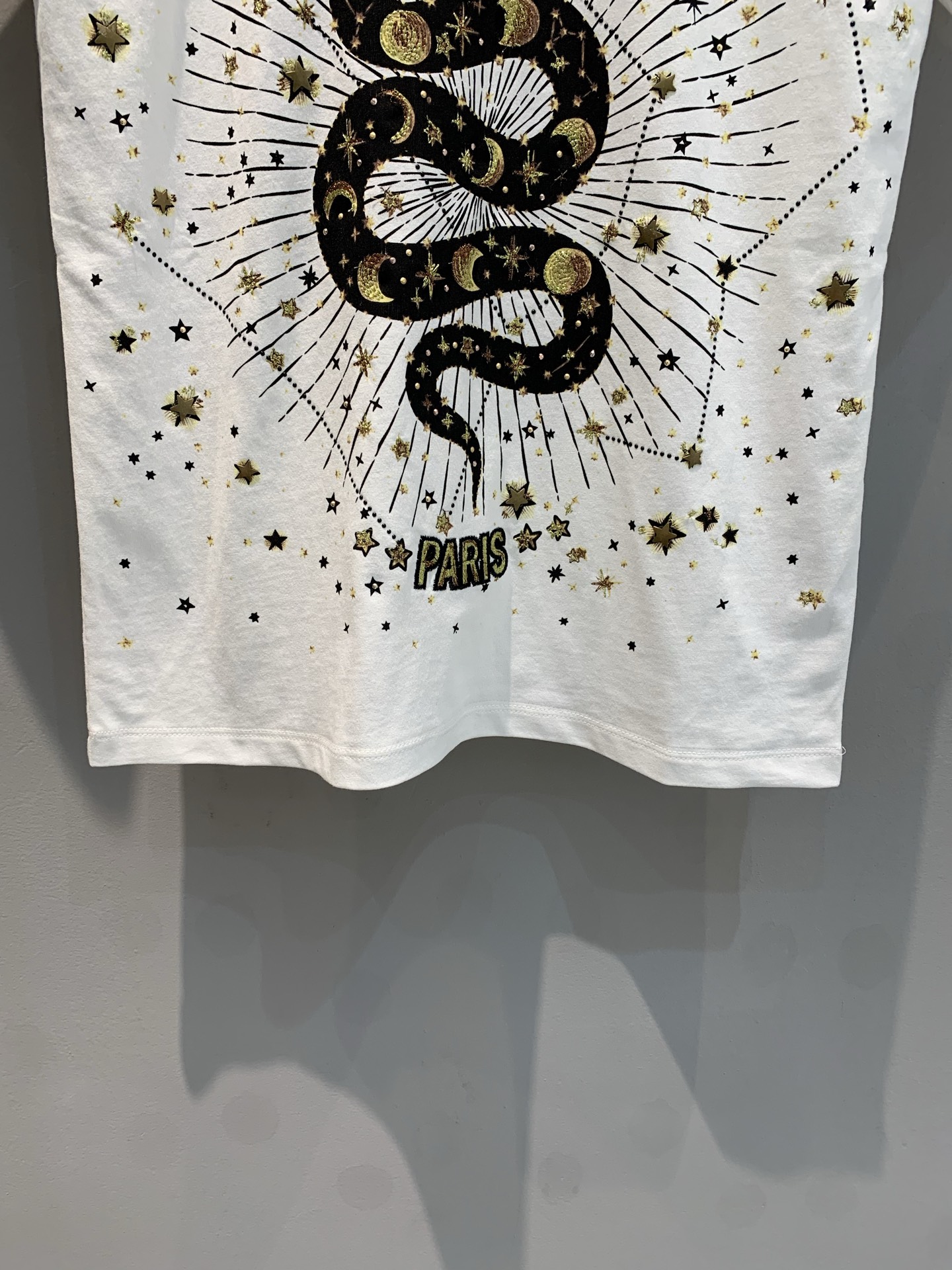 ディオール アトリエ tシャツコピー ゆったり 純綿 トップス 短袖 柔らかい ホワイト_3