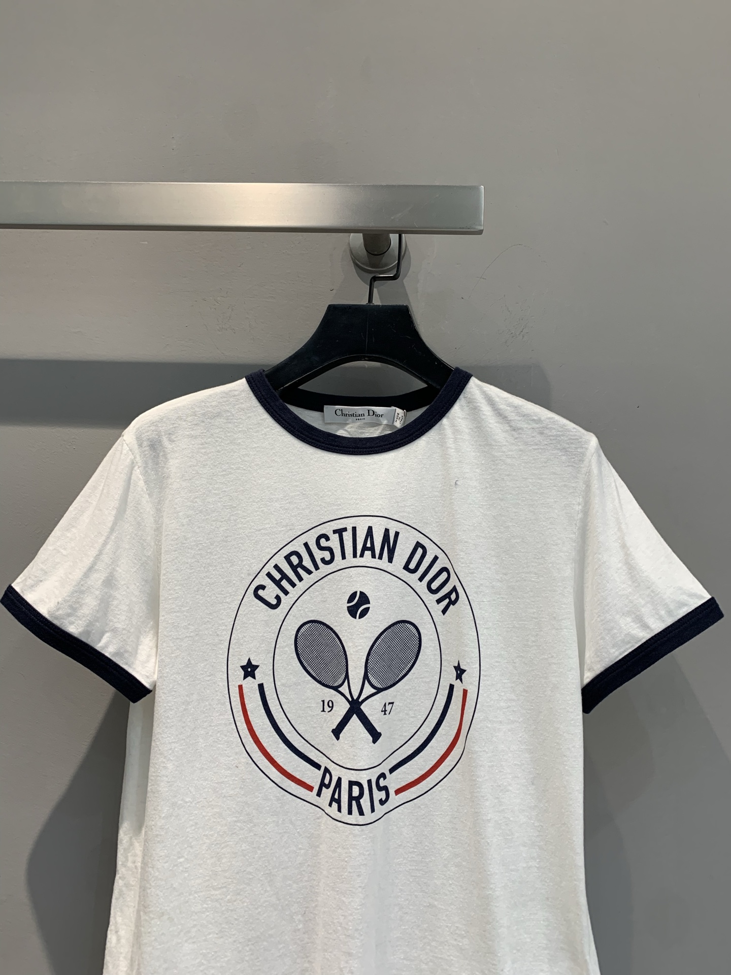 ディオールキッズ tシャツスーパーコピー 純綿 トップス 短袖 柔らかい プリント ホワイト_2