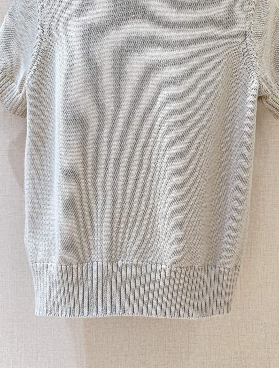 ディオール tシャツ コーデコピー 純綿 トップス 短袖 柔らかい プリント ニット 杏色_6