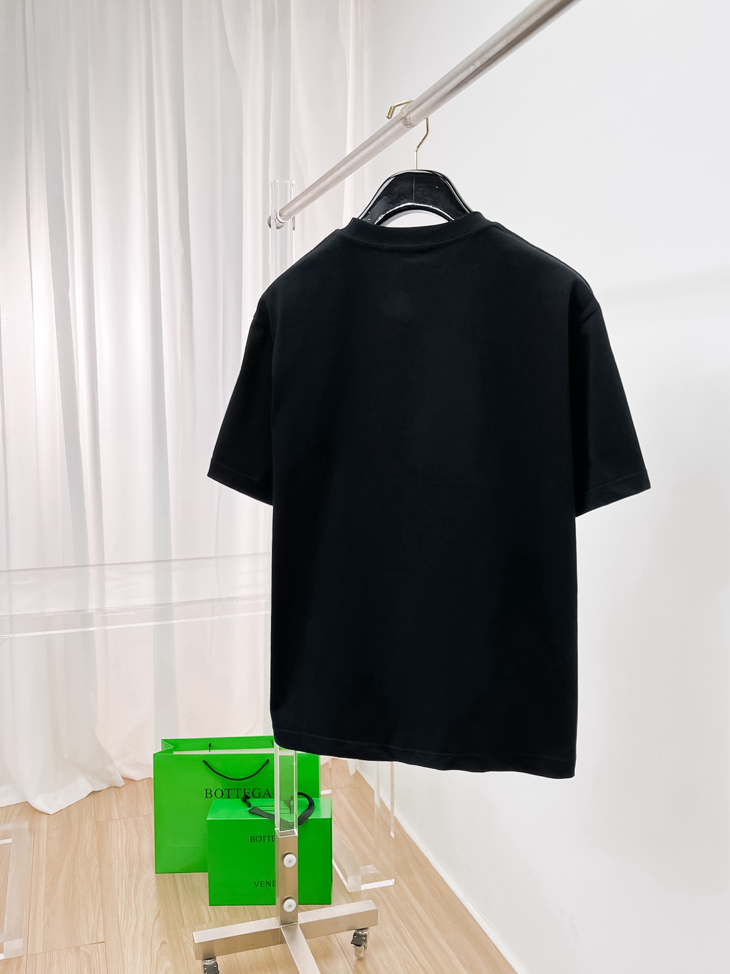 ロエベtシャツ 安いスーパーコピー 純綿 トップス 半袖 ロゴプリント シンプル ブラック_2