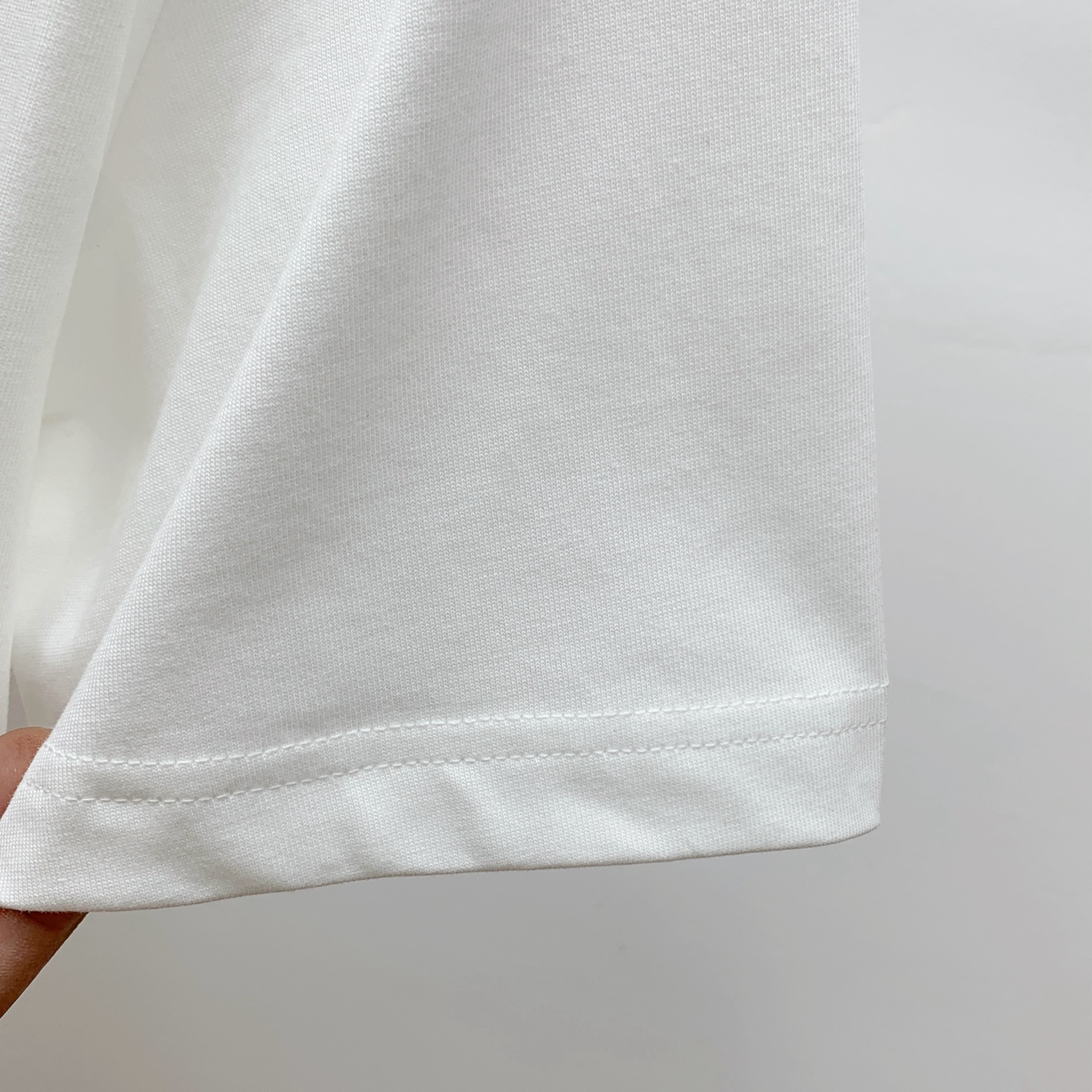 最新販売 ロエベtシャツ メンズコピー 純綿 トップス 半袖 ロゴプリント シンプル ホワイト_7