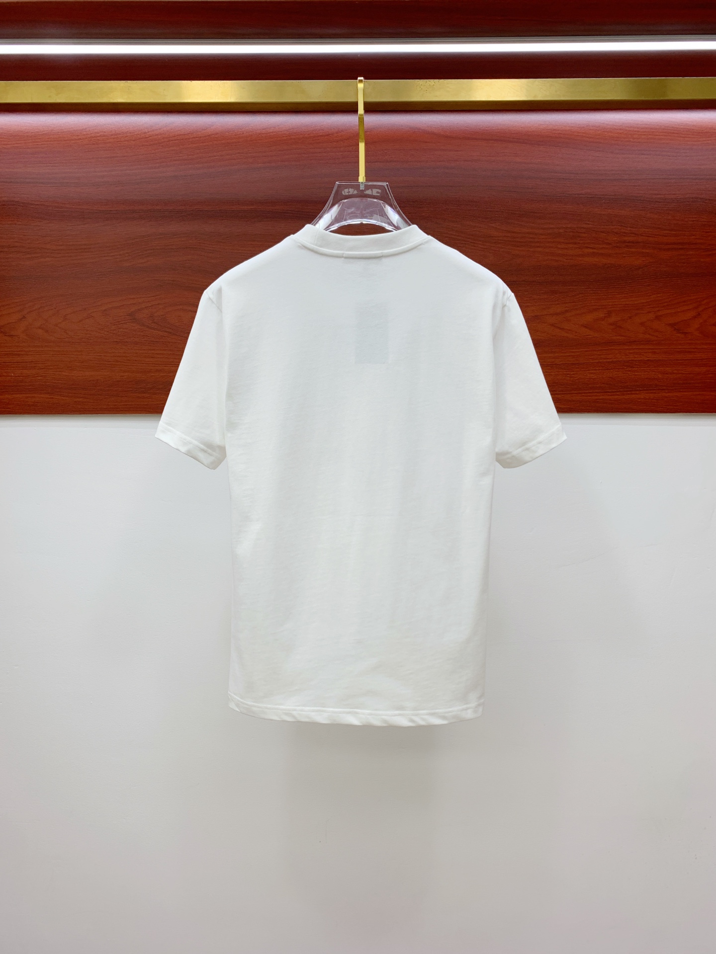 最新販売 ロエベtシャツ メンズコピー 純綿 トップス 半袖 ロゴプリント シンプル ホワイト_8