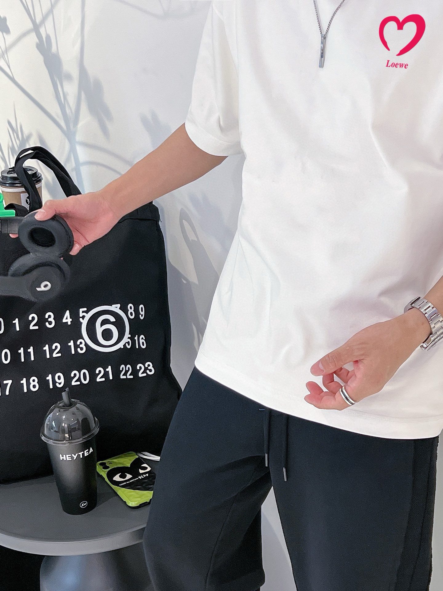 数量限定 ロエベ tシャツ キッズコピー ファッション  純綿 トップス 短袖 ホワイト_5