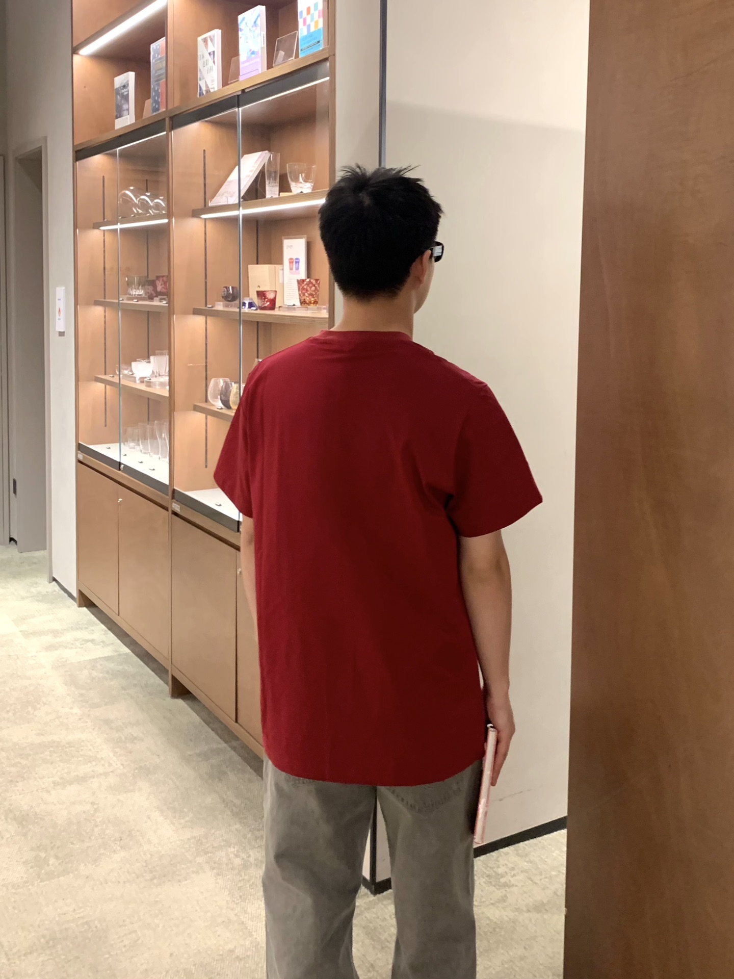 ロエベ ネズミ tシャツコピー 新作 ファッション  純綿 トップス 短袖 柔らかい レッド_5