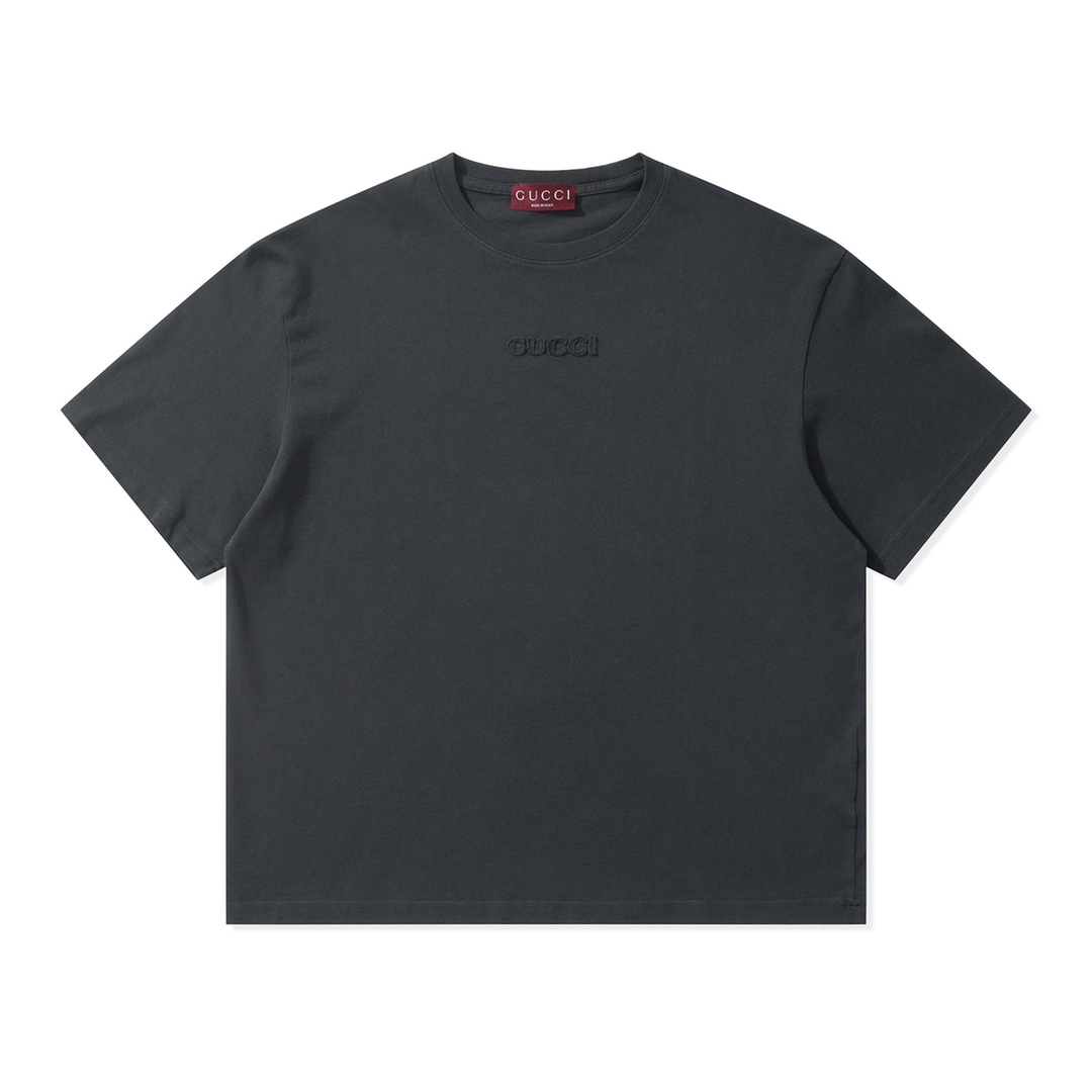 限定の人気 gucci t シャツコピー トップス 半袖 シンプル 純綿 ゆったり ブラック_2