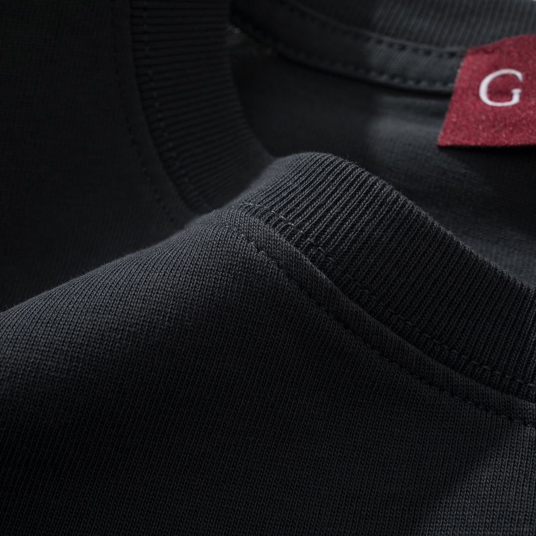 限定の人気 gucci t シャツコピー トップス 半袖 シンプル 純綿 ゆったり ブラック_7