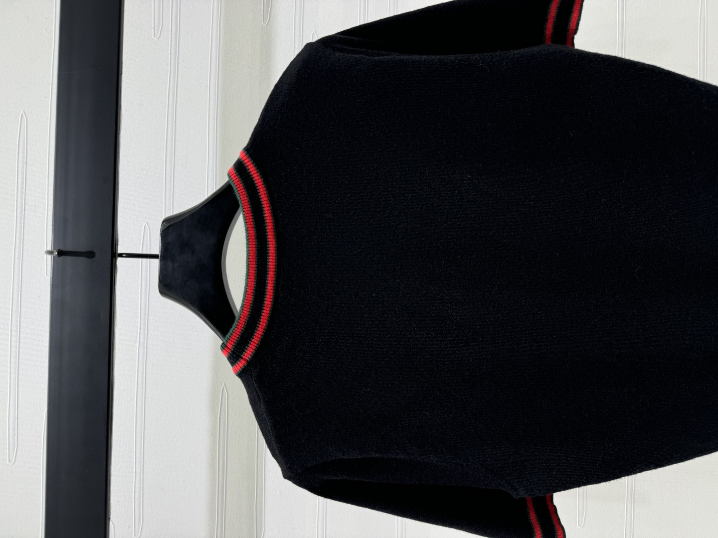 gucci レディ t シャツコピー ニット トップス 短袖 柔らかい 綿 シンプル ブラック_6