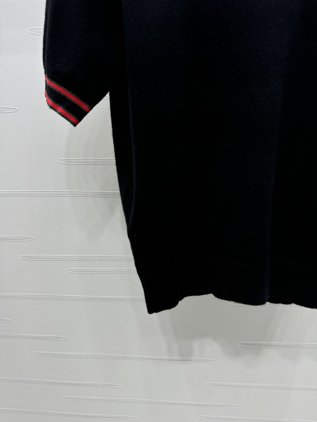 gucci レディ t シャツコピー ニット トップス 短袖 柔らかい 綿 シンプル ブラック_8