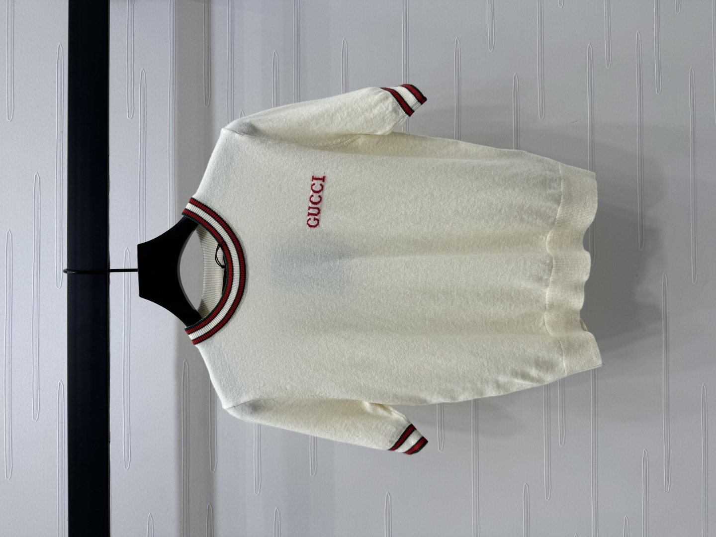 gucci 半袖スーパーコピー ニット トップス 短袖 柔らかい 綿 シンプル ホワイト_1