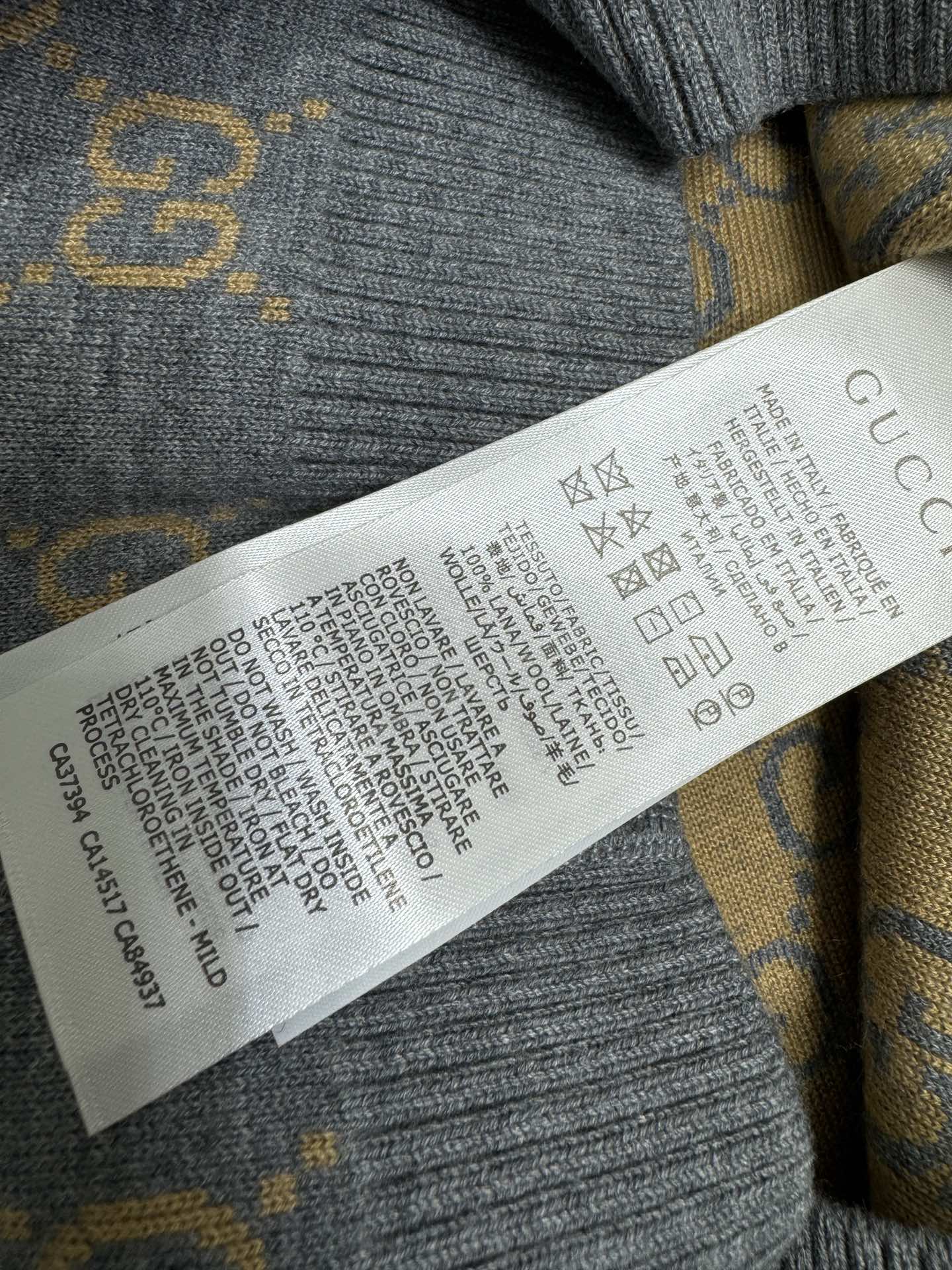 春新作 グッチ アディダス t シャツスーパーコピー ニット トップス 短袖 柔らかい 綿 グレー_6