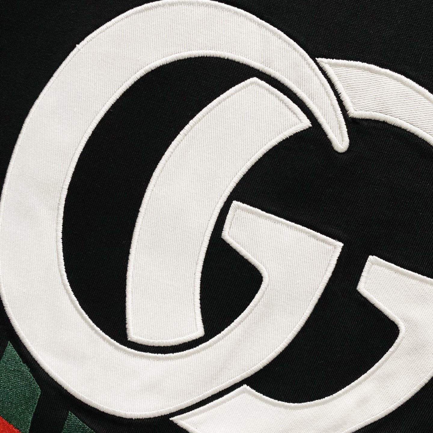 gucci t シャツ いちごコピー プリント トップス 短袖 シンプル 高品質 100％綿 ブラック_3