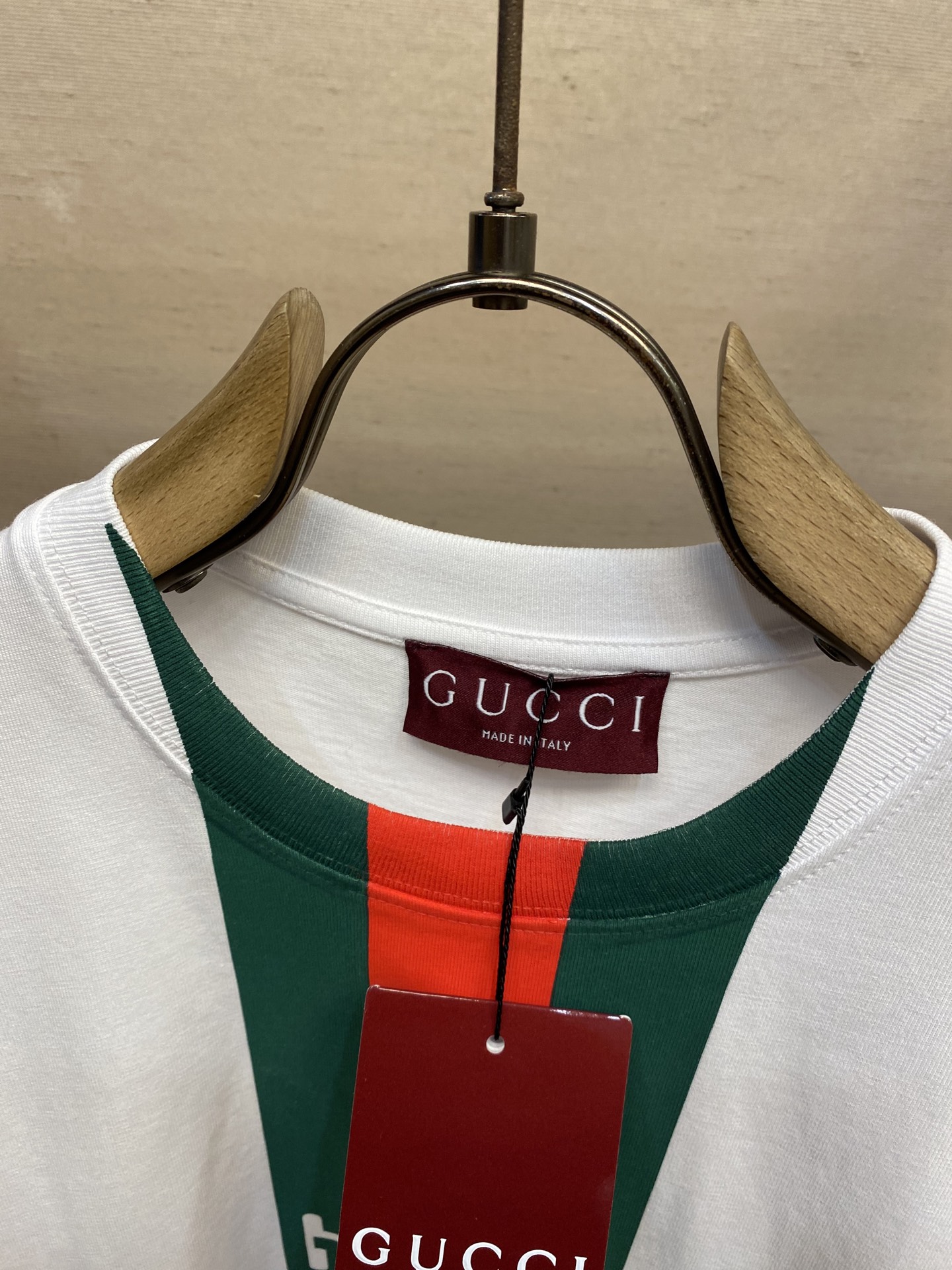 gucci t シャツ アウトレットスーパーコピー プリント トップス 短袖 シンプル 100％綿 ホワイト_3