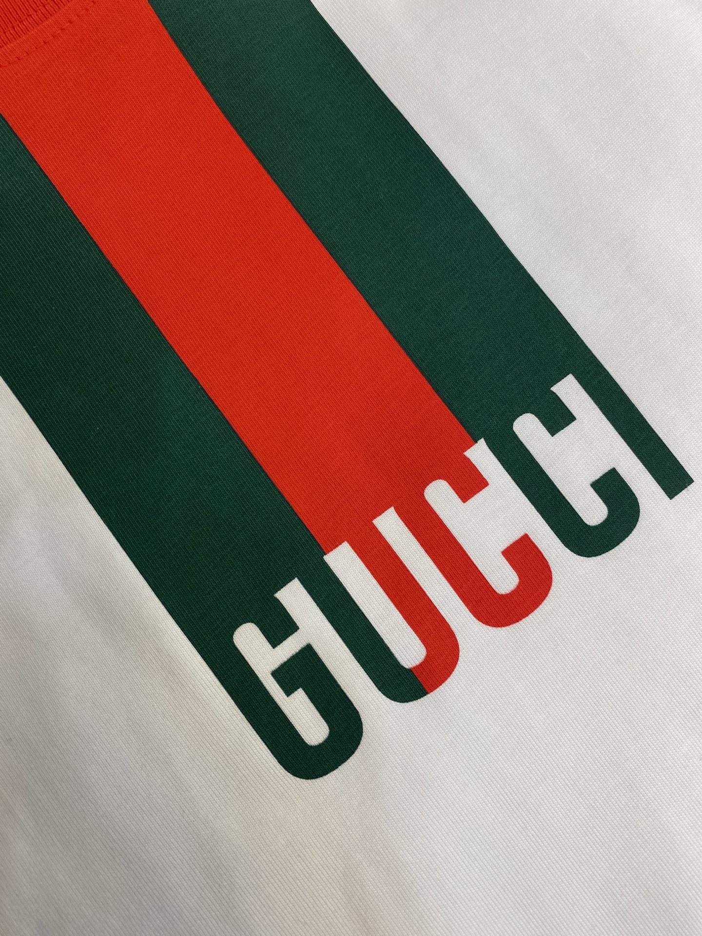 gucci t シャツ アウトレットスーパーコピー プリント トップス 短袖 シンプル 100％綿 ホワイト_6