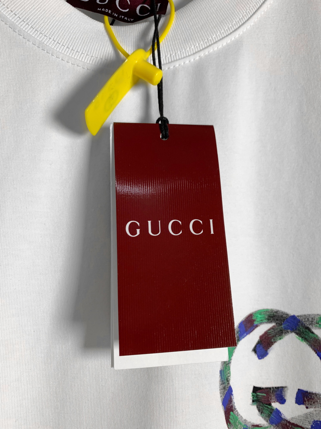 gucci t シャツ クマＮ級品 プリント トップス tシャツ シンプル 100％綿 柔らかい ホワイト_2