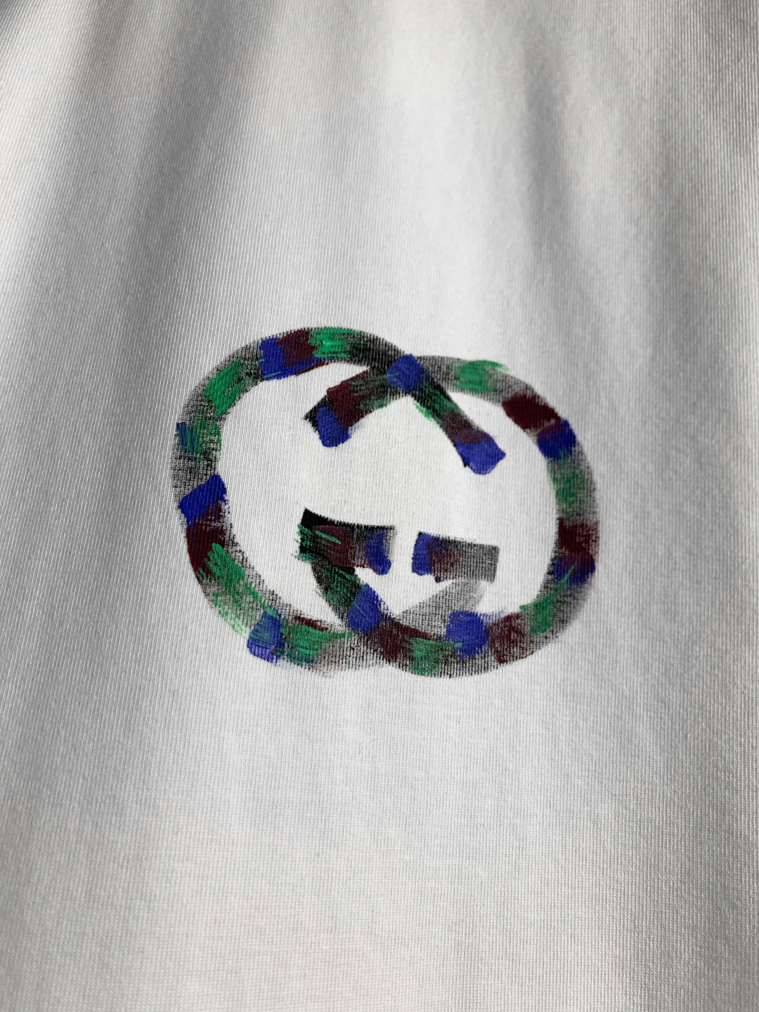 gucci t シャツ クマＮ級品 プリント トップス tシャツ シンプル 100％綿 柔らかい ホワイト_3