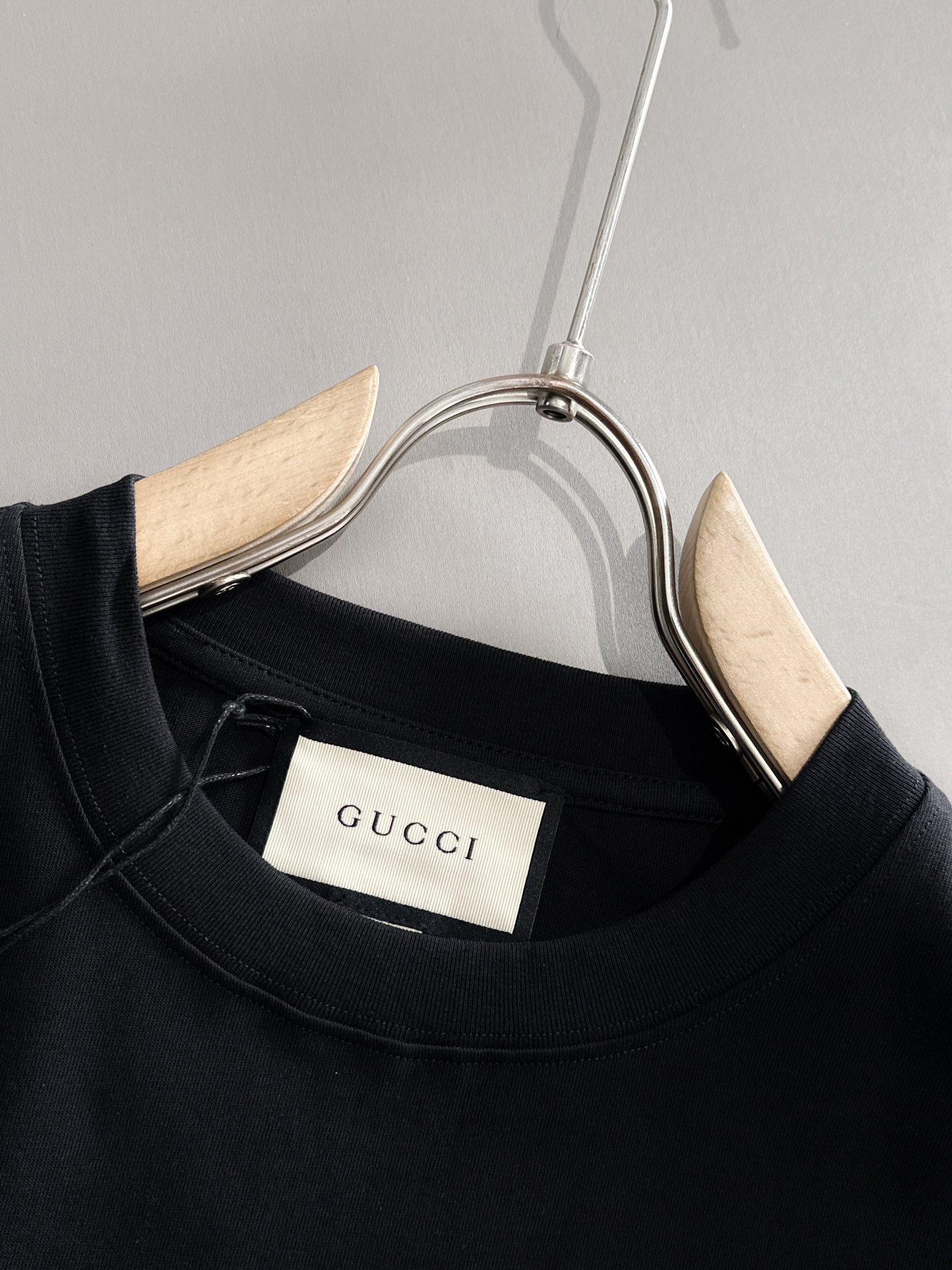 gucci t シャツ ジミン激安通販 プリント トップス tシャツ シンプル 100％綿 柔らかい ブラック_4