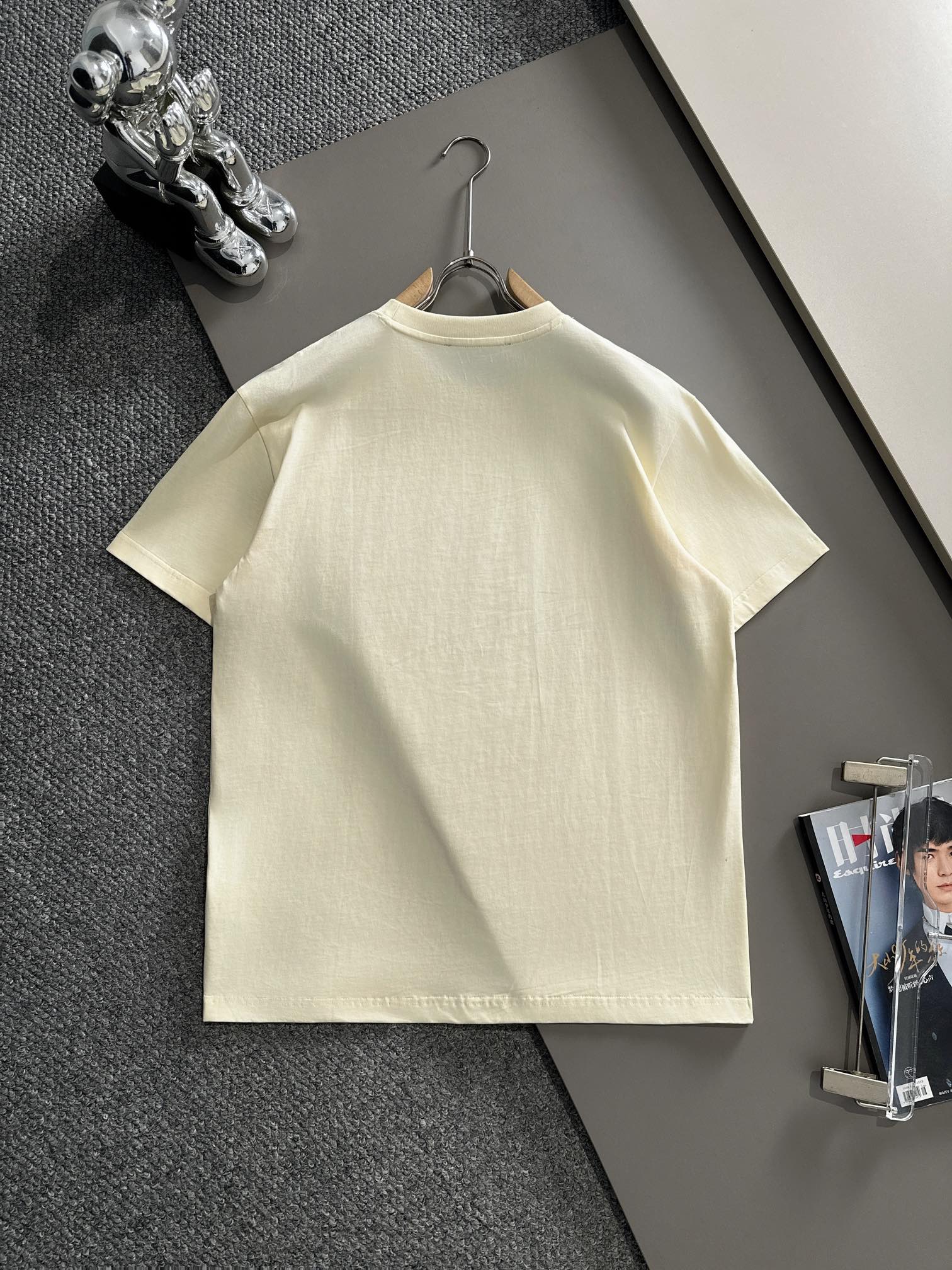 gucci t シャツ スパンコール偽物 プリント トップス tシャツ 男女兼用 100％綿 柔らかい ホワイト_6