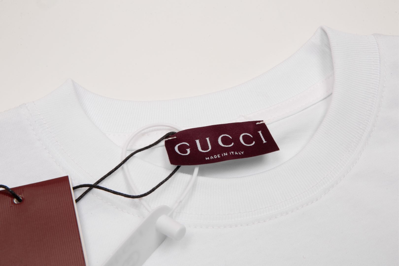 gucci t シャツ ディズニースーパーコピー プリント トップス tシャツ 男女兼用 100％綿 柔らかい ホワイト_5