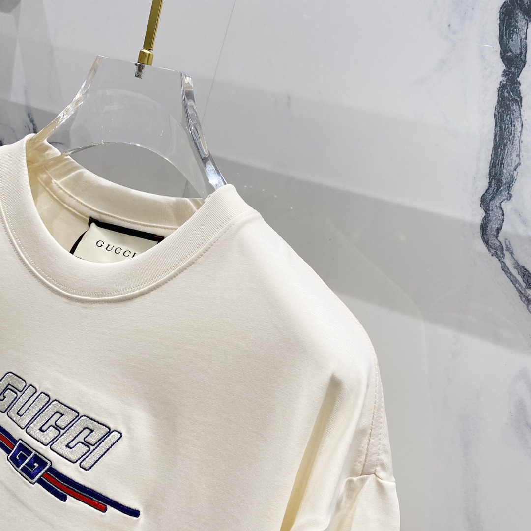 gucci t シャツ ドナルド偽物 プリント トップス tシャツ 男女兼用 100％綿 柔らかい ホワイト_3