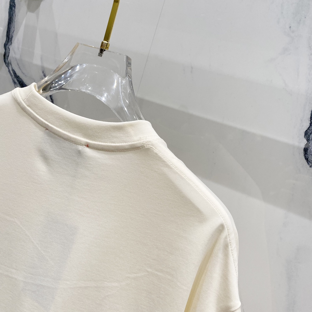gucci t シャツ ドナルド偽物 プリント トップス tシャツ 男女兼用 100％綿 柔らかい ホワイト_9