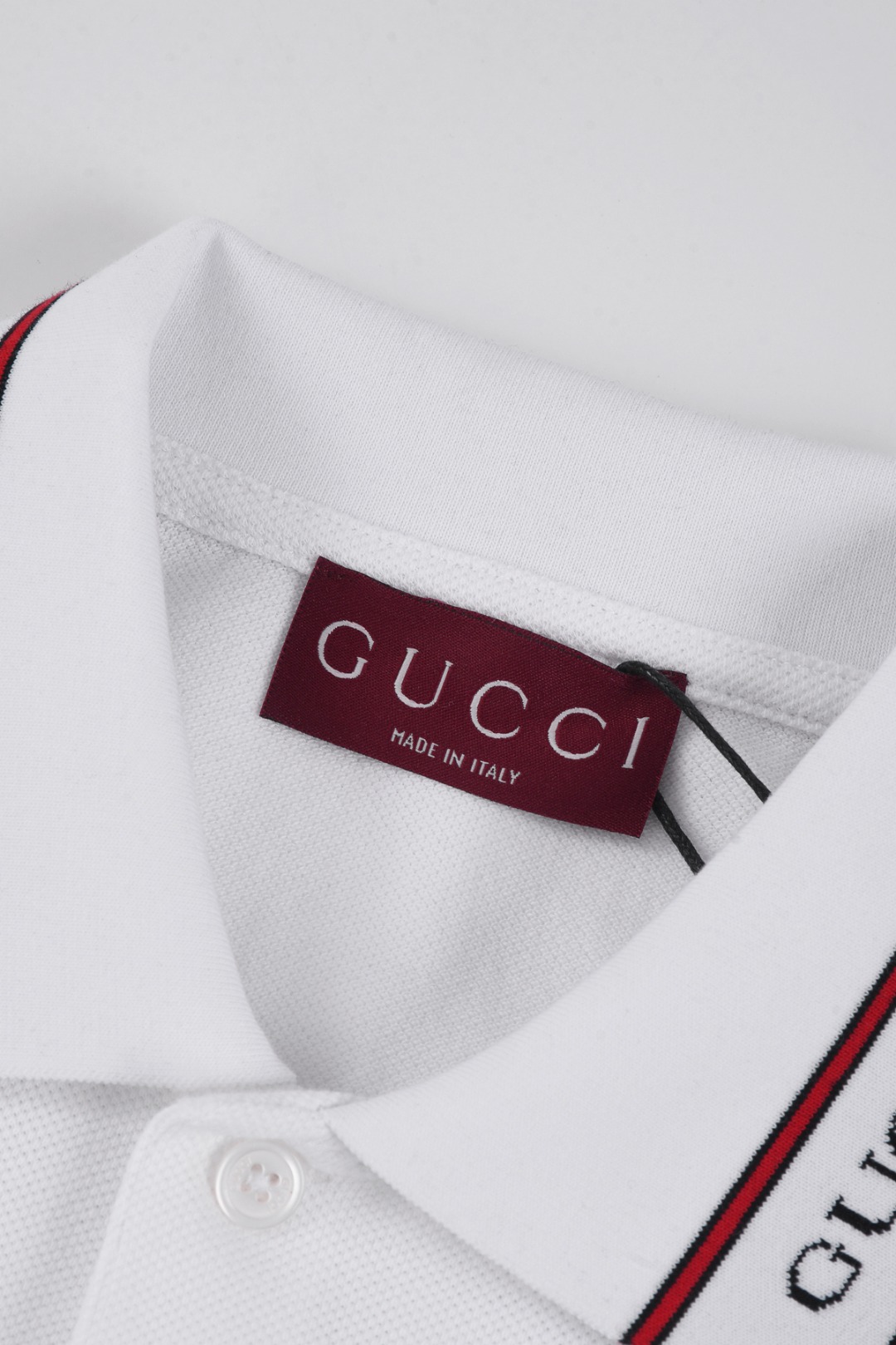 gucci 半袖偽物 ポロシャツ トップス シンプル カジュアル 柔軟 男女兼用 ホワイト_6
