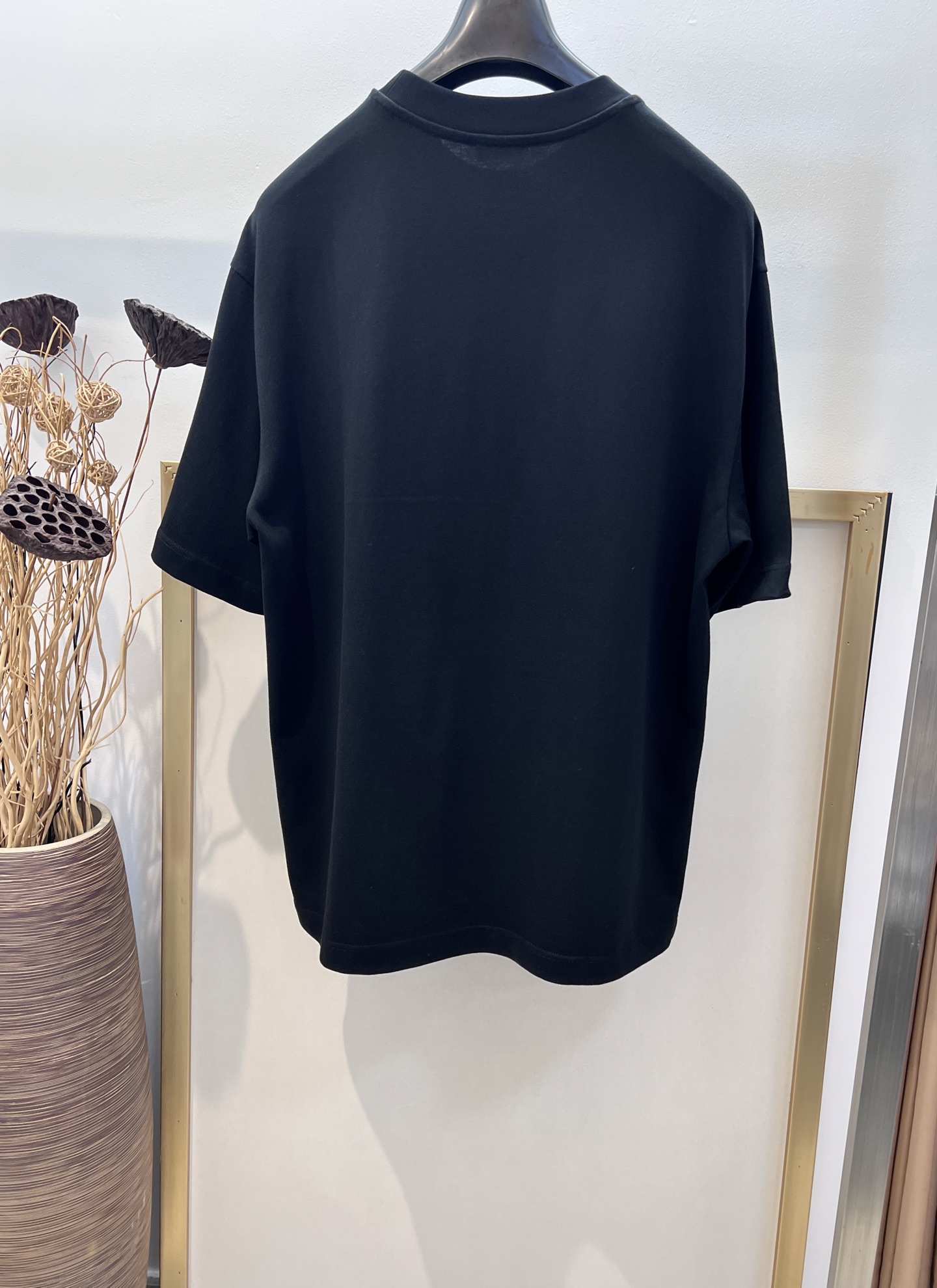セリーヌtシャツサイズ感Ｎ級品 トップス 純綿 シンプル 男女兼用 ブラック_2
