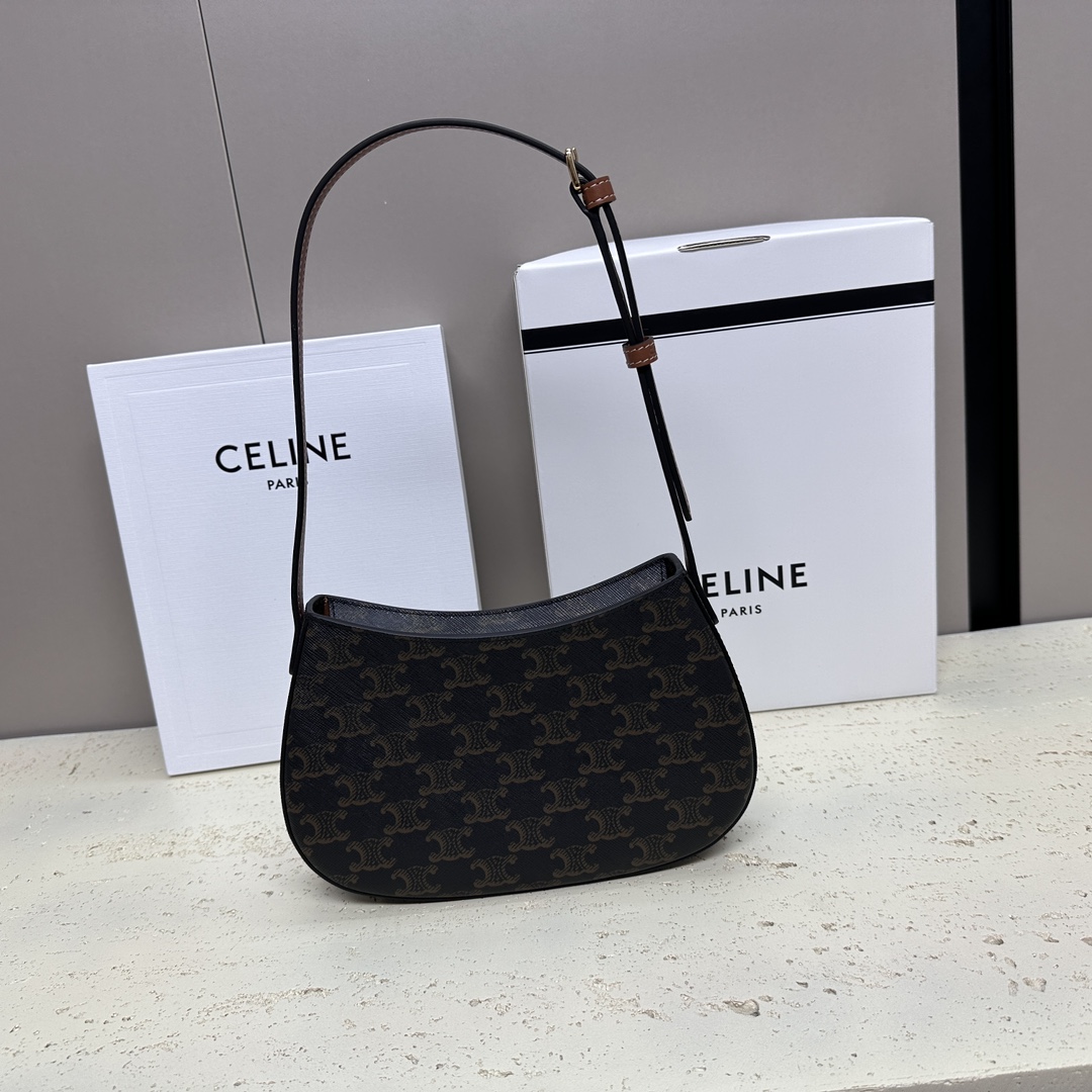 華やかな雰囲気 セリーヌバッグ カバ激安通販 ハンドバッグ レザー 本革 花柄 115703 ブラウン_3